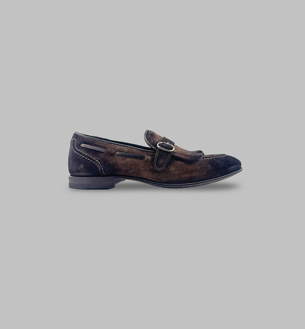 Mocassino Claudio Marini uomo 8237 testa di moro 8237 122 FRA FIBBIA CLAUDIO MARINI 