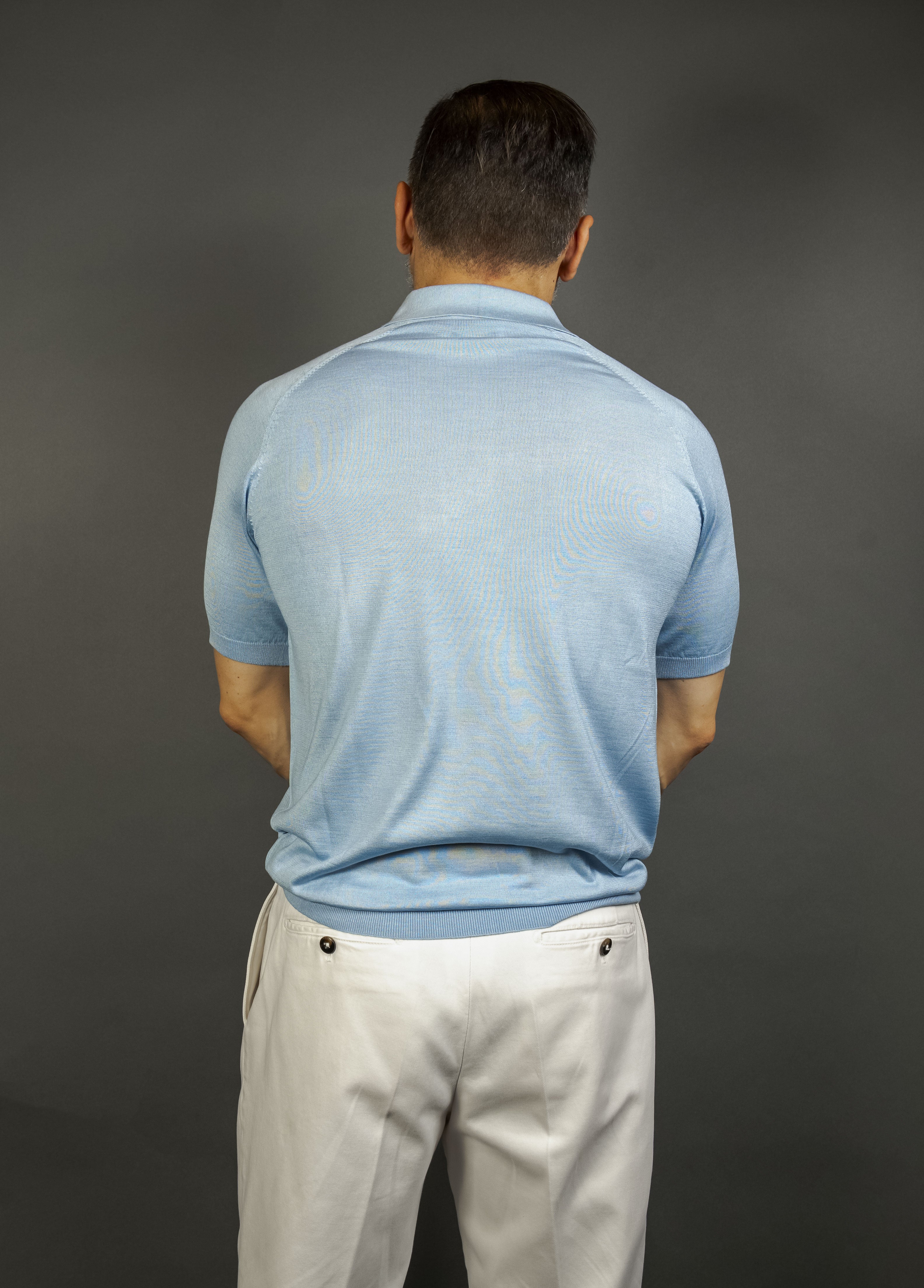 Polo Kangra uomo 1010 23 azzurro 1010 23 050 AZZURRO KANGRA 