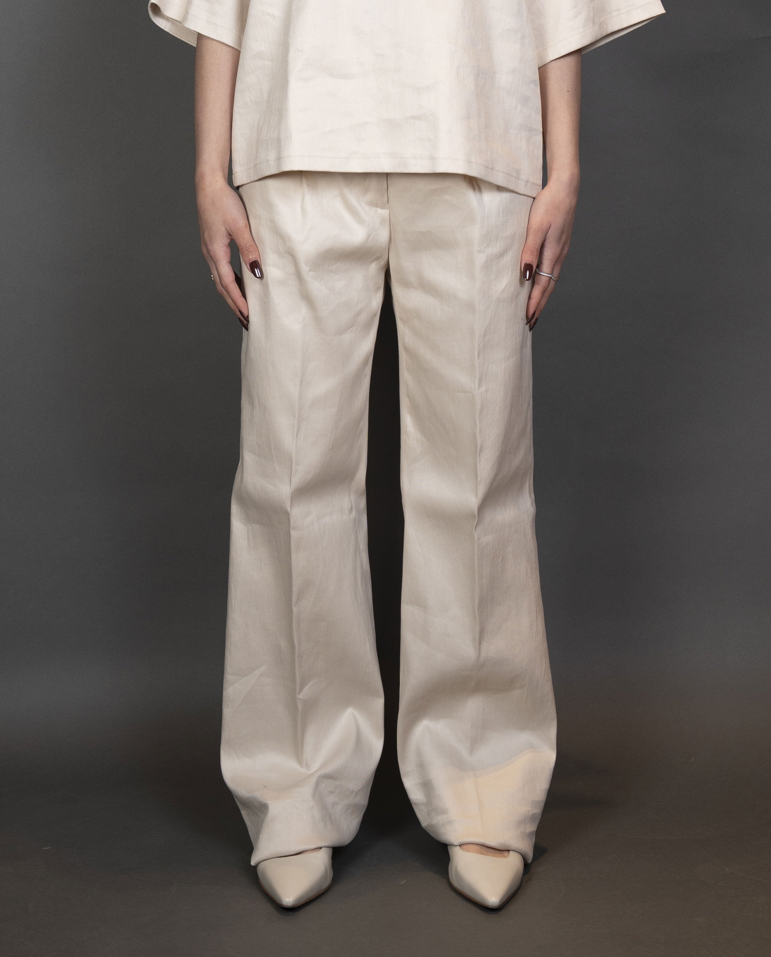 Pantalone Nine in the Morning Donna Blenda naturale BLD08 CULISSE.N NINE INTHE MORNING 