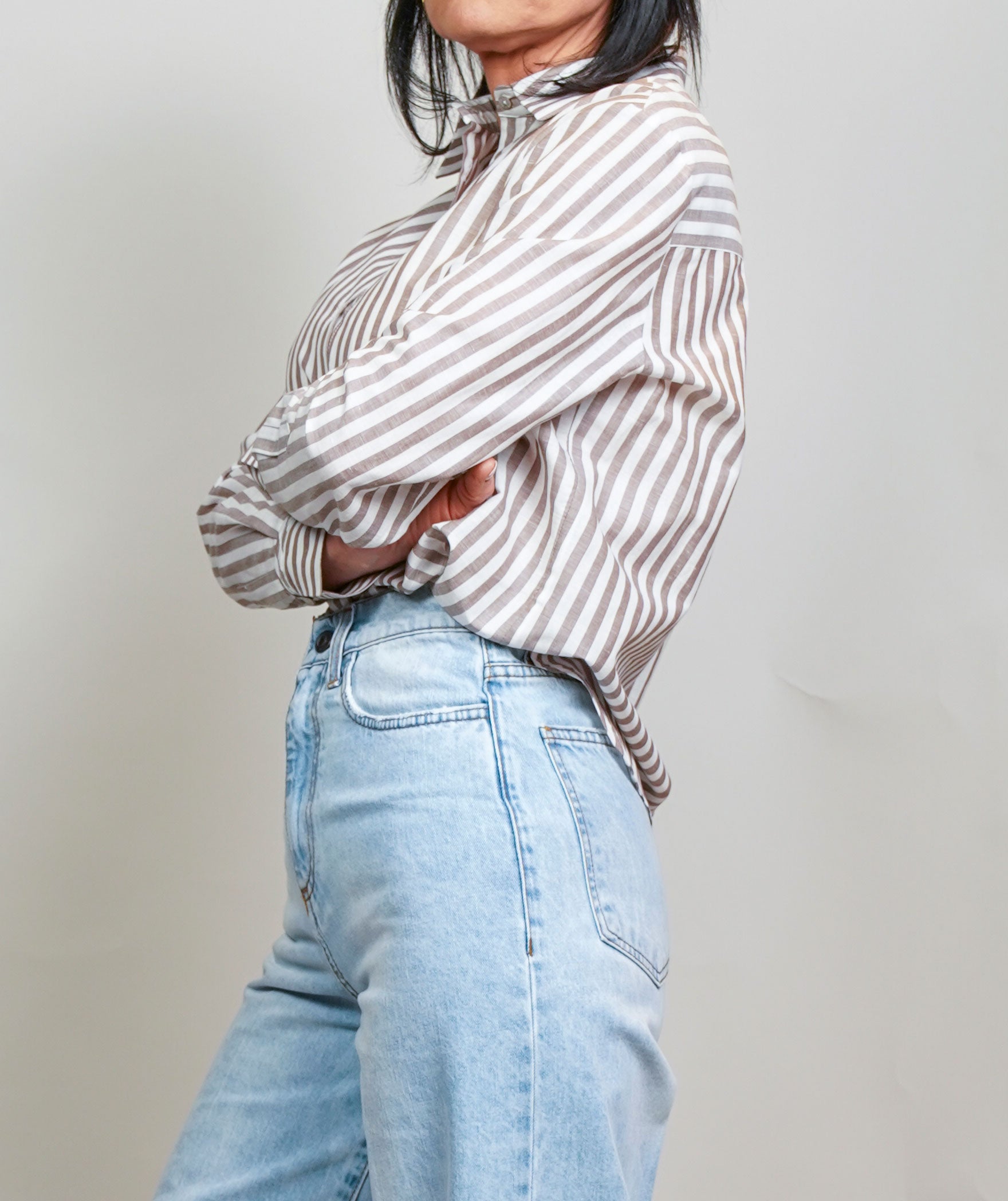 Camicia Barba donna 54032 fango 54032 008 BARBA 