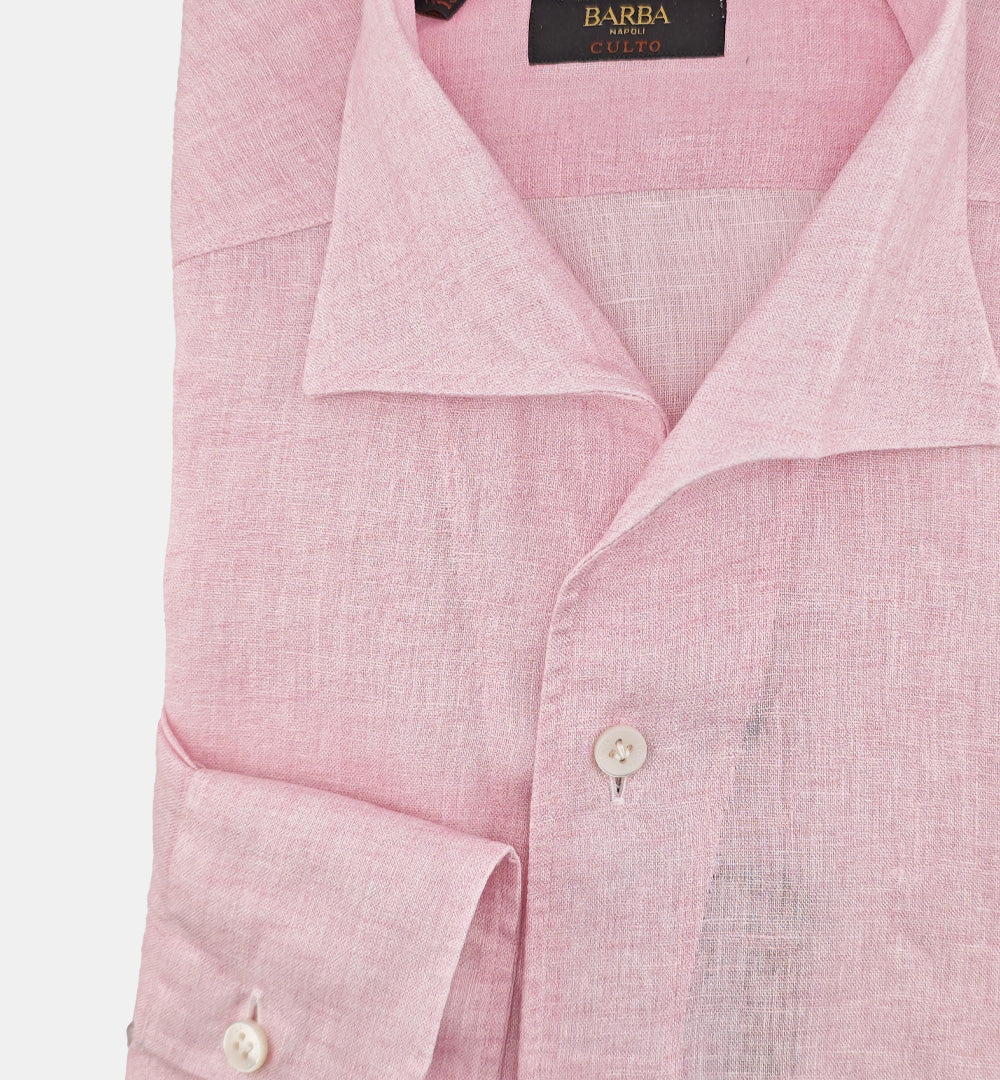 Camicia BARBA uomo IFU95 0154073 Rosa IFU95 0154073 4 BARBA 