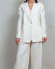Giacca Barba donna Jacket bianca