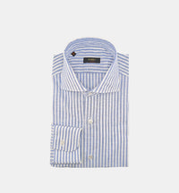 Camicia Barba uomo K1U13 0154029 bianca azzurra