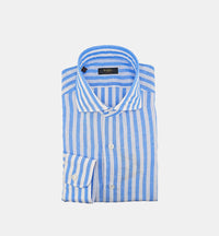 Camicia BARBA uomo K1U13 0154032 Azzurra