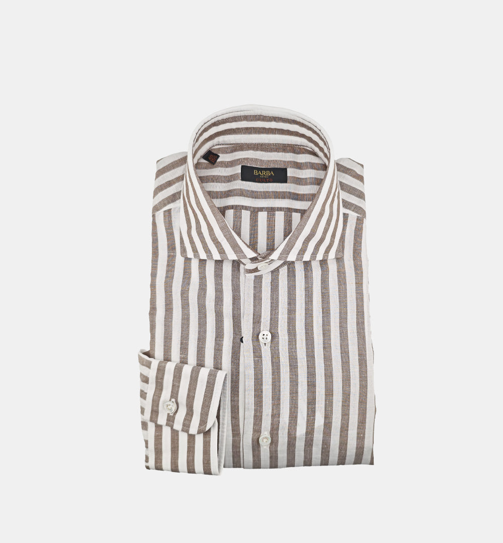 Camicia BARBA uomo K1U13 0154032 Tortora K1U13 0154032 8 BARBA 