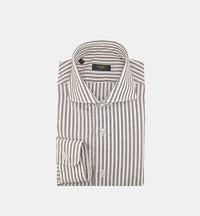 Camicia Barba uomo K1U13 0154033 testa di moro
