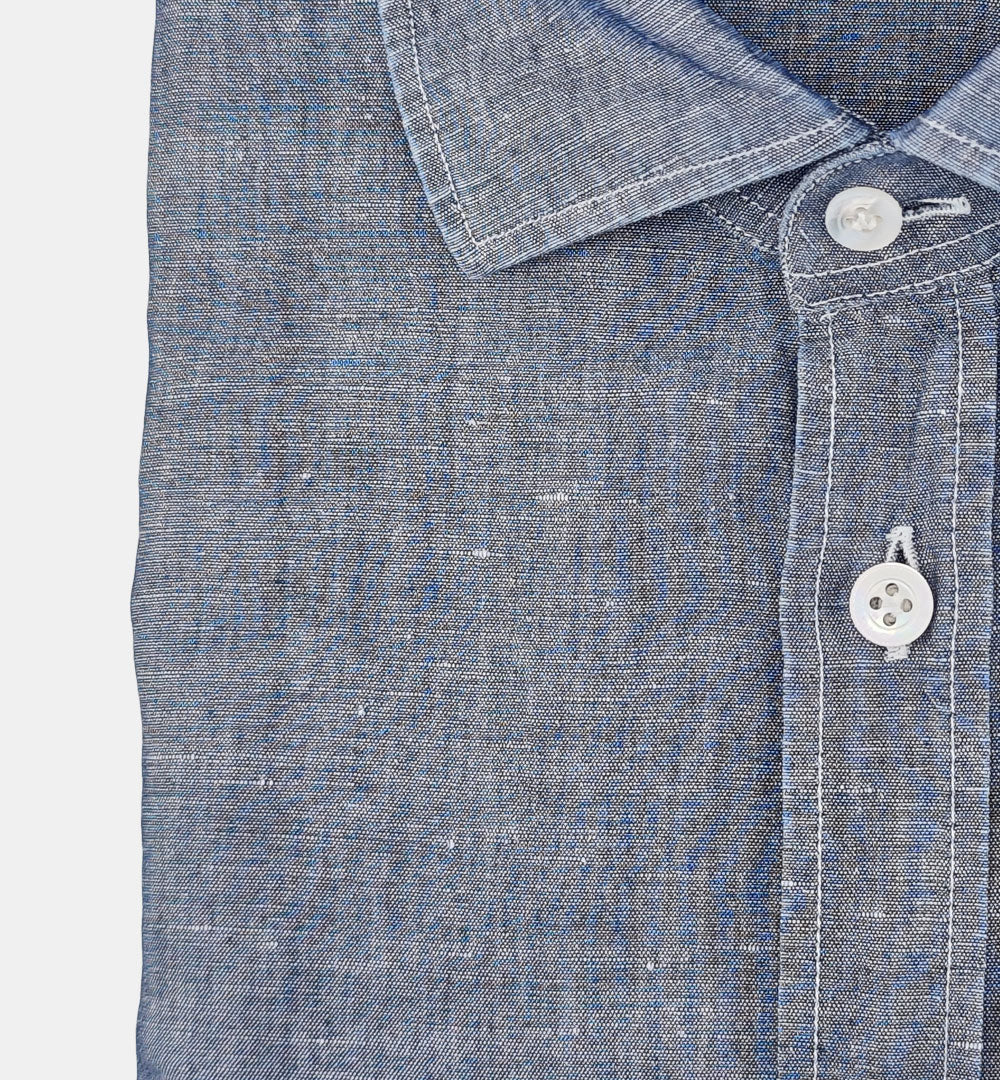 Camicia Barba uomo PIU12P015425301 denim PIU12P0154253 01 BARBA 