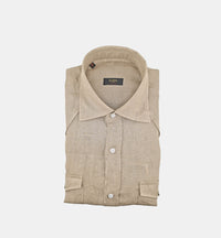 Camicia Barba uomo WSU10  2054112 sabbia