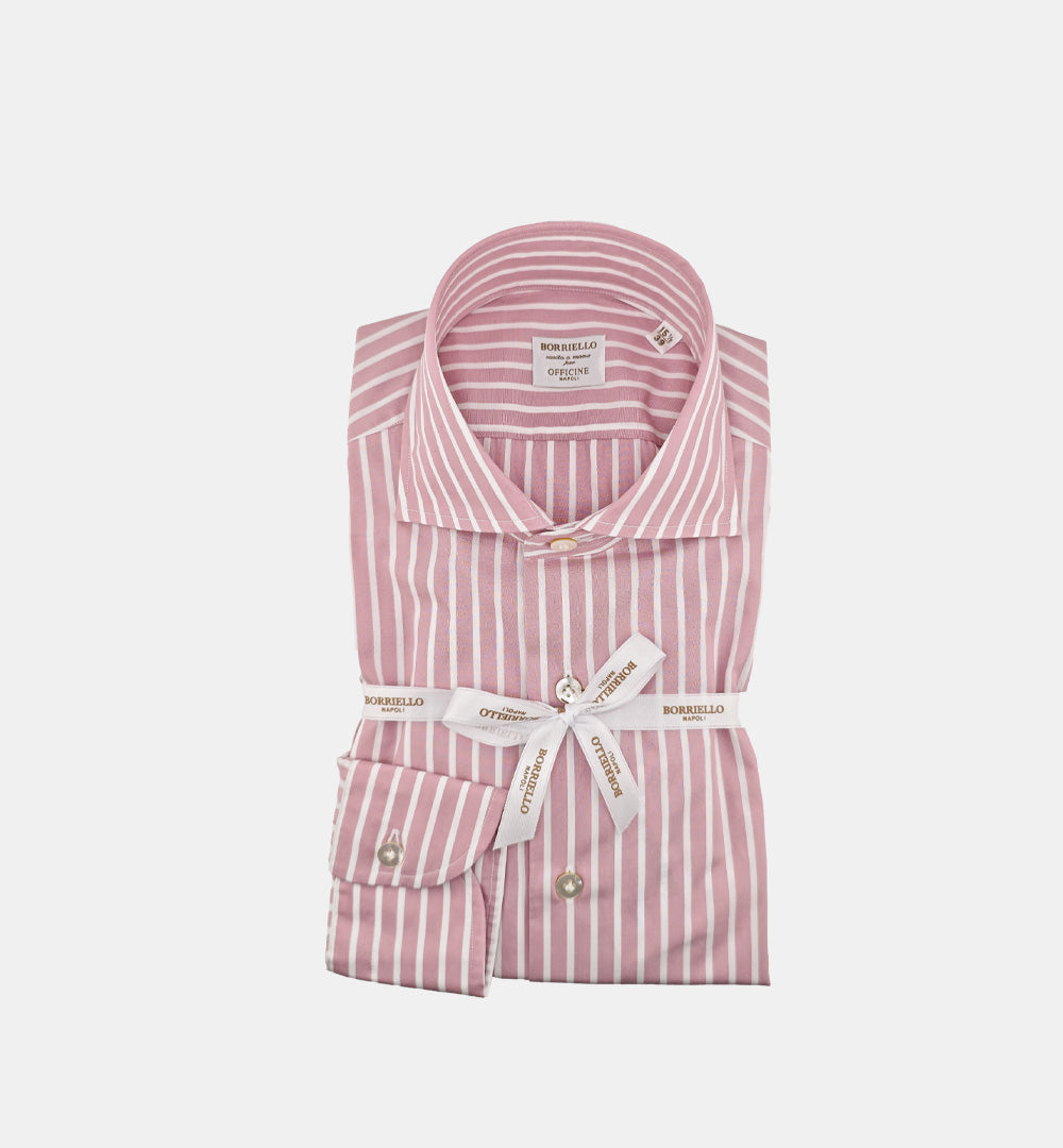 Camicia BORRIELLO uomo 22021 Rosa 22021 5 BORRIELLO 