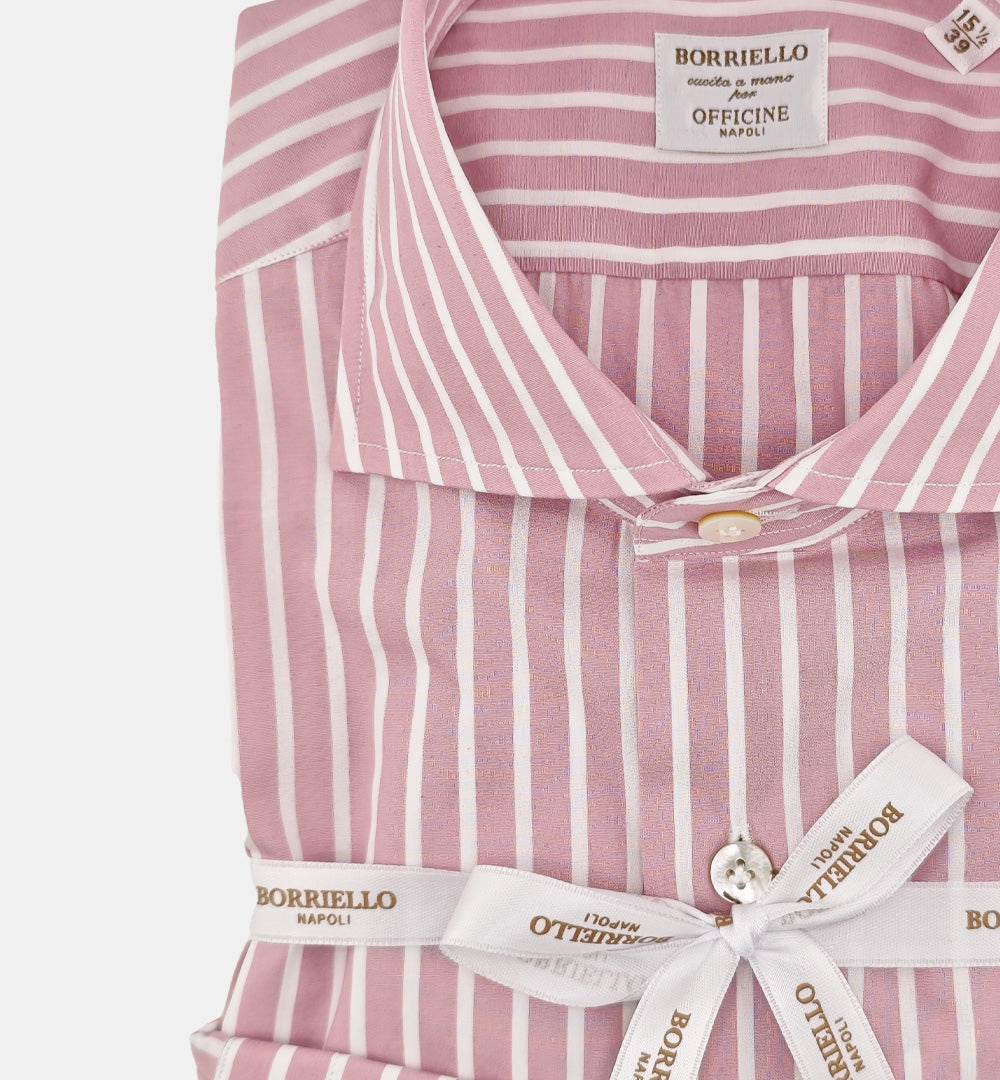 Camicia BORRIELLO uomo 22021 Rosa 22021 5 BORRIELLO 