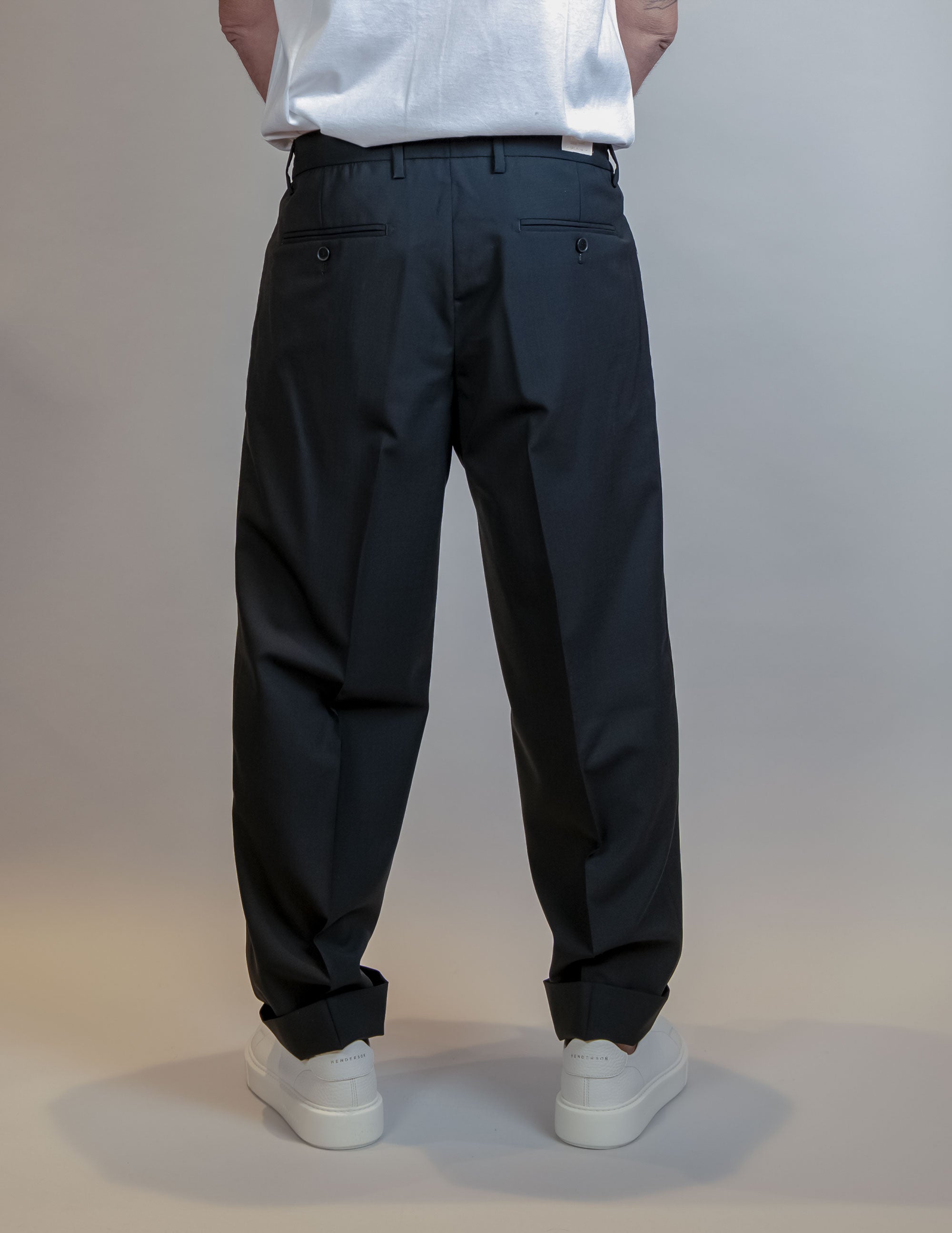 Pantalone BRIGLIA uomo MANHATTANS 30082 Nero<BR/> MANHATTANS 30082 010 BRIGLIA 