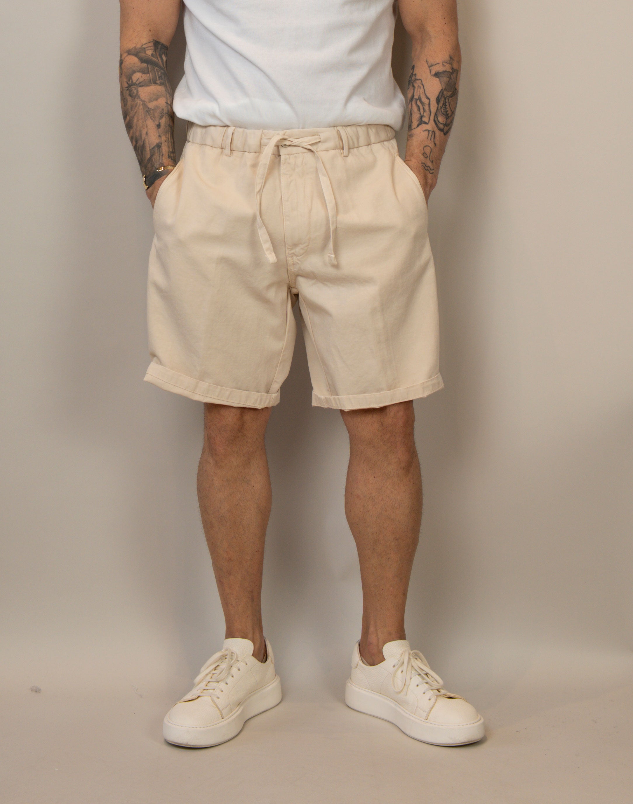 Bermuda Briglia uomo Officined burro OFFICINED 300512 513 BRIGLIA 