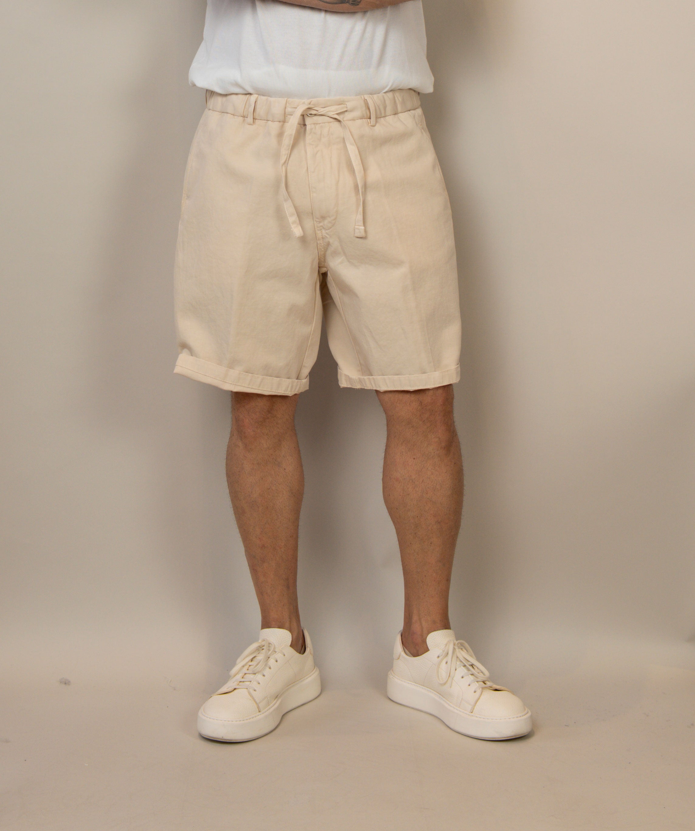 Bermuda Briglia uomo Officined burro OFFICINED 300512 513 BRIGLIA 