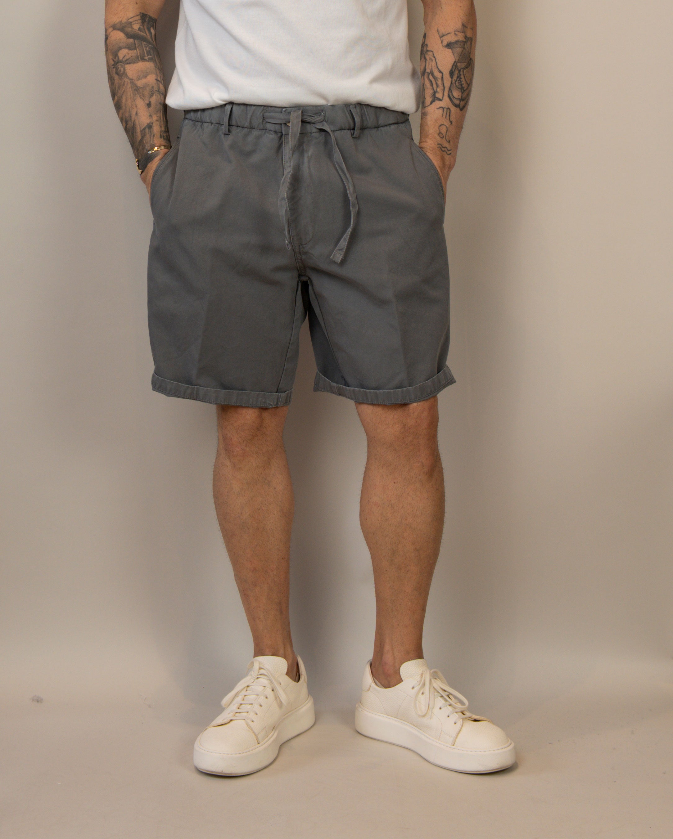 Bermuda Briglia uomo Officined grigio OFFICINED 300512 560 BRIGLIA 