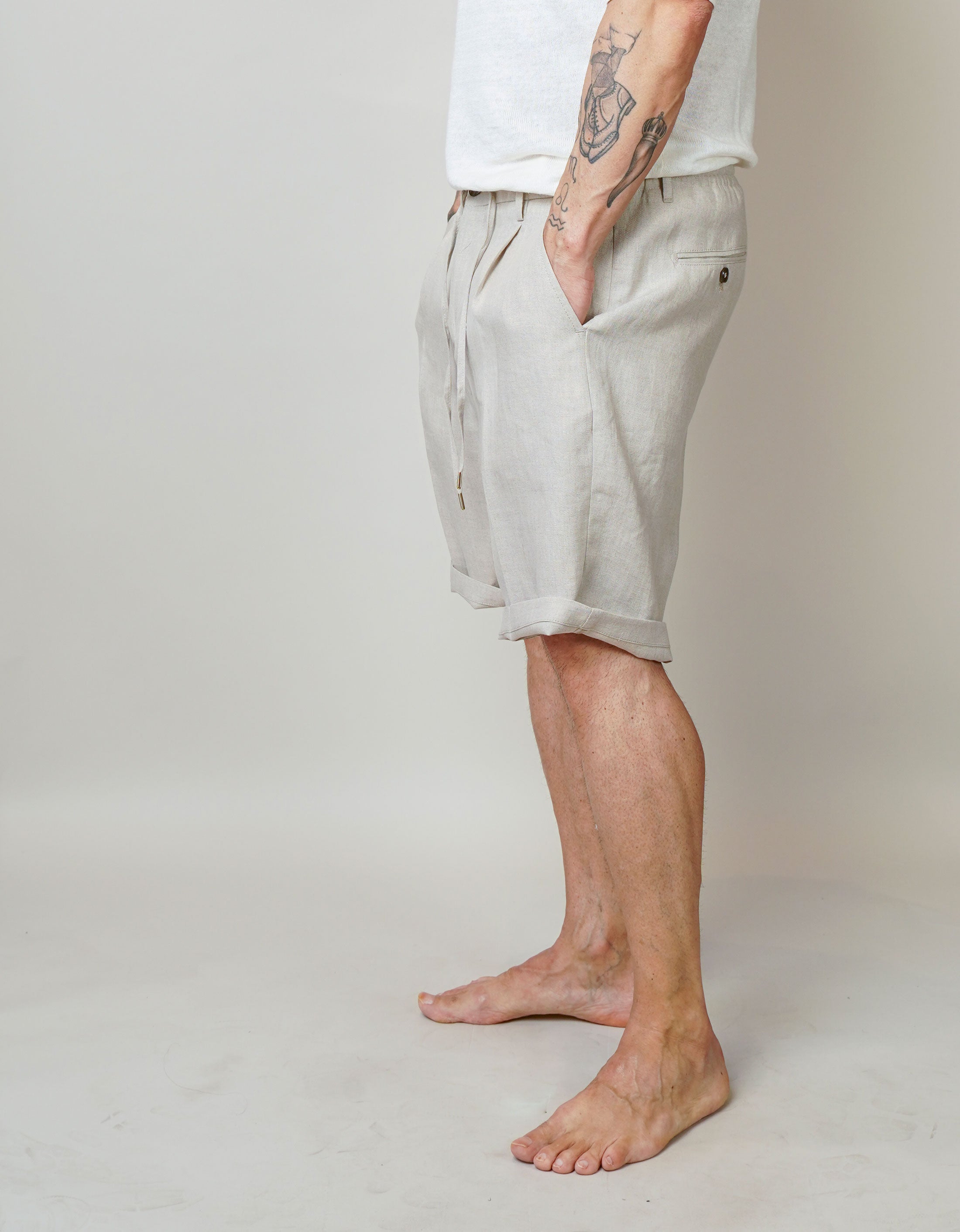 Bermuda Briglia uomo Olbias beige OLBIAS 300117 43 BRIGLIA 