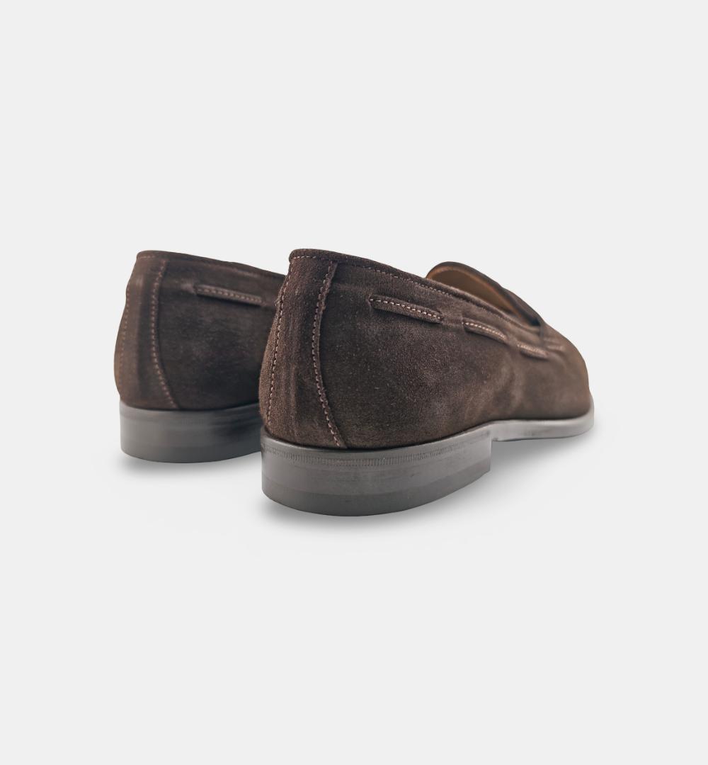 Mocassini Crisci uomo 3400 testa di moro 3400 CAMOSCIO CRISCI 