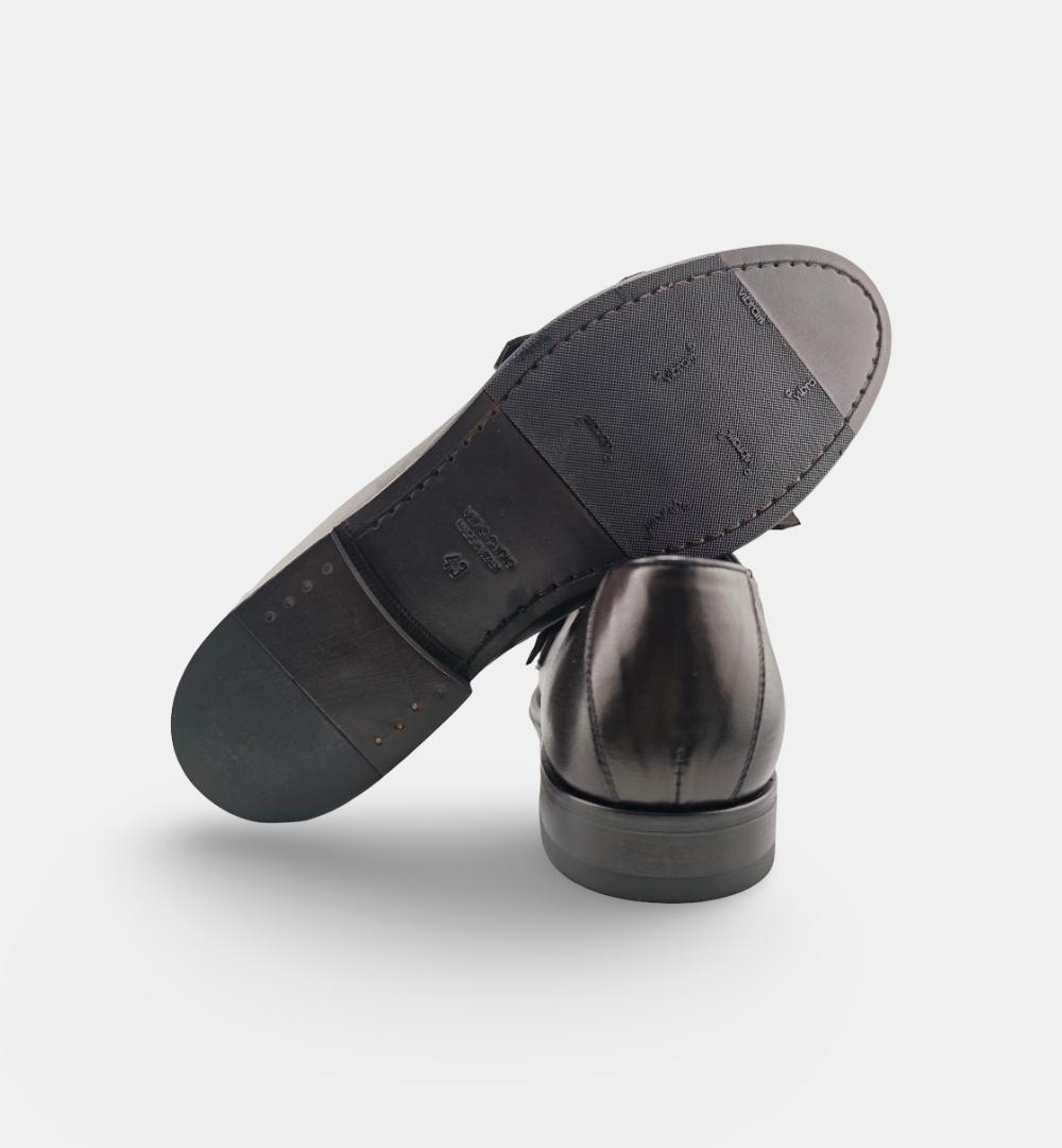 Mocassini Crisci uomo 4037 testa di moro 4037 FIBBIA CRISCI 