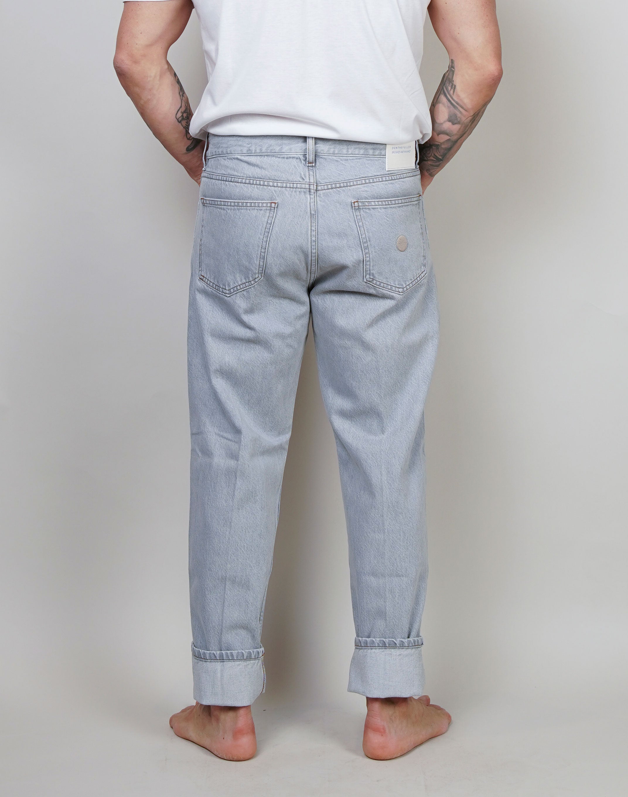 Jeans Don the fuller uomo Seoul grigio DENIM SEOUL 72GR 6040 DON THE FULLER 