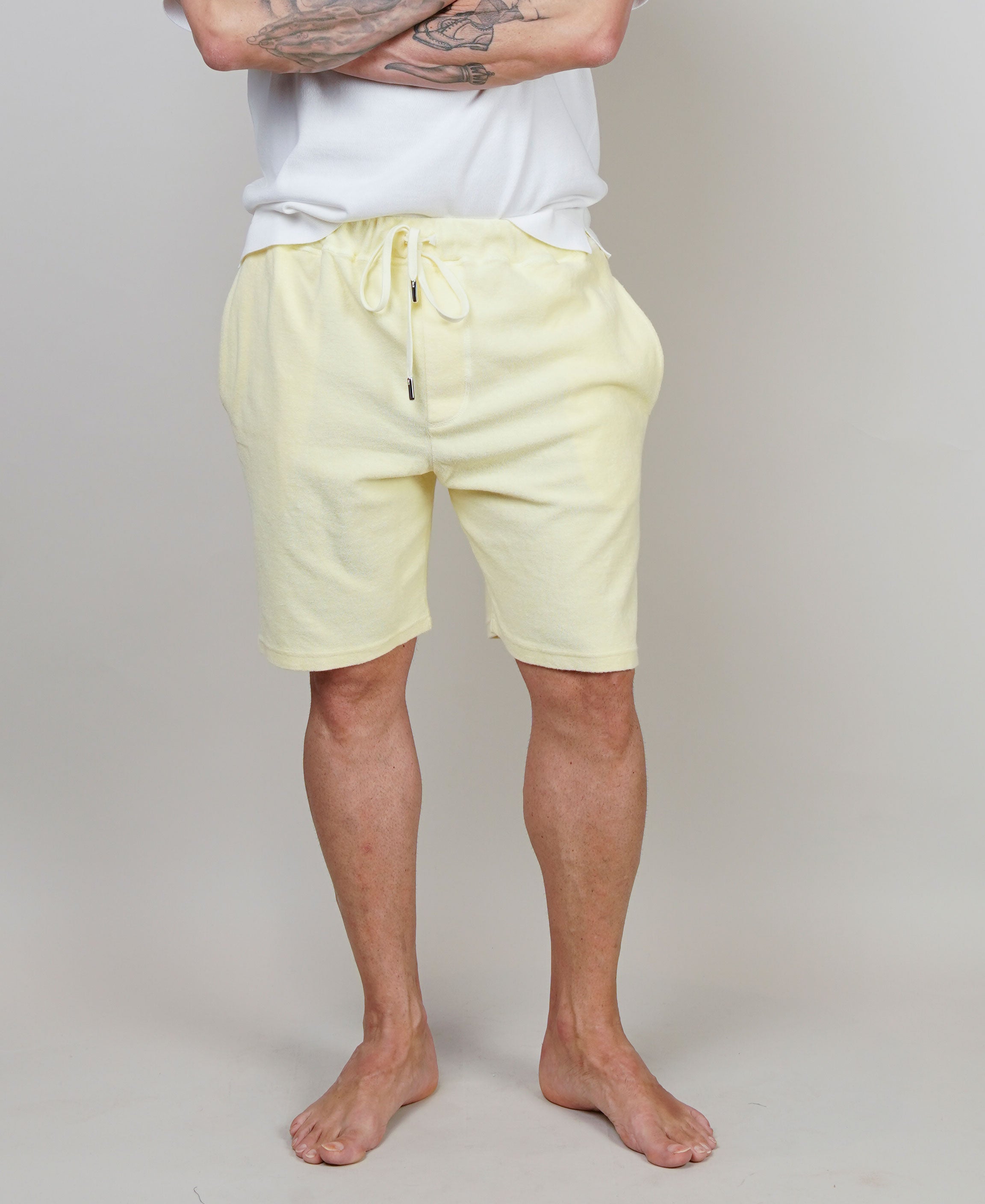 Shorts Fedeli uomo 0638 giallo chiaro SHORT 0638 33 FEDELI 