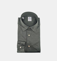 Camicia Giangi uomo 5700 verde militare