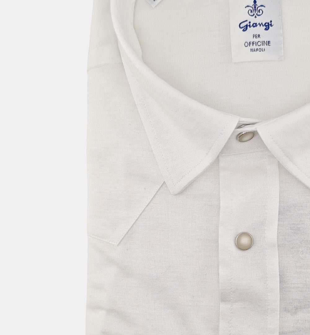 Camicia Giangi uomo Wester bianca WESTER BIANCO GIANGI 