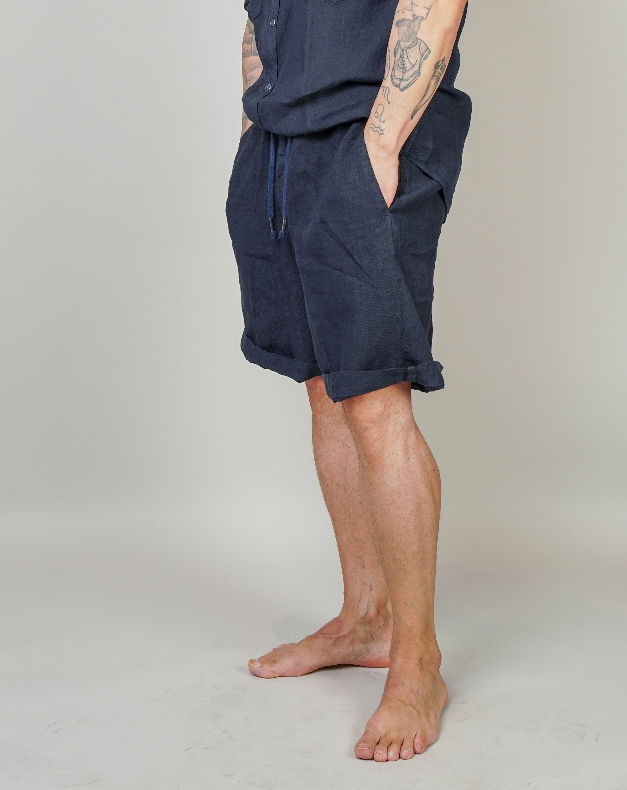 Bermuda Inlinum uomo Pajama blu PAJAMA CORTO CIL20 BLU INLINUM 