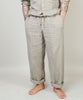 Pantalone Inlinum uomo Pajama fango