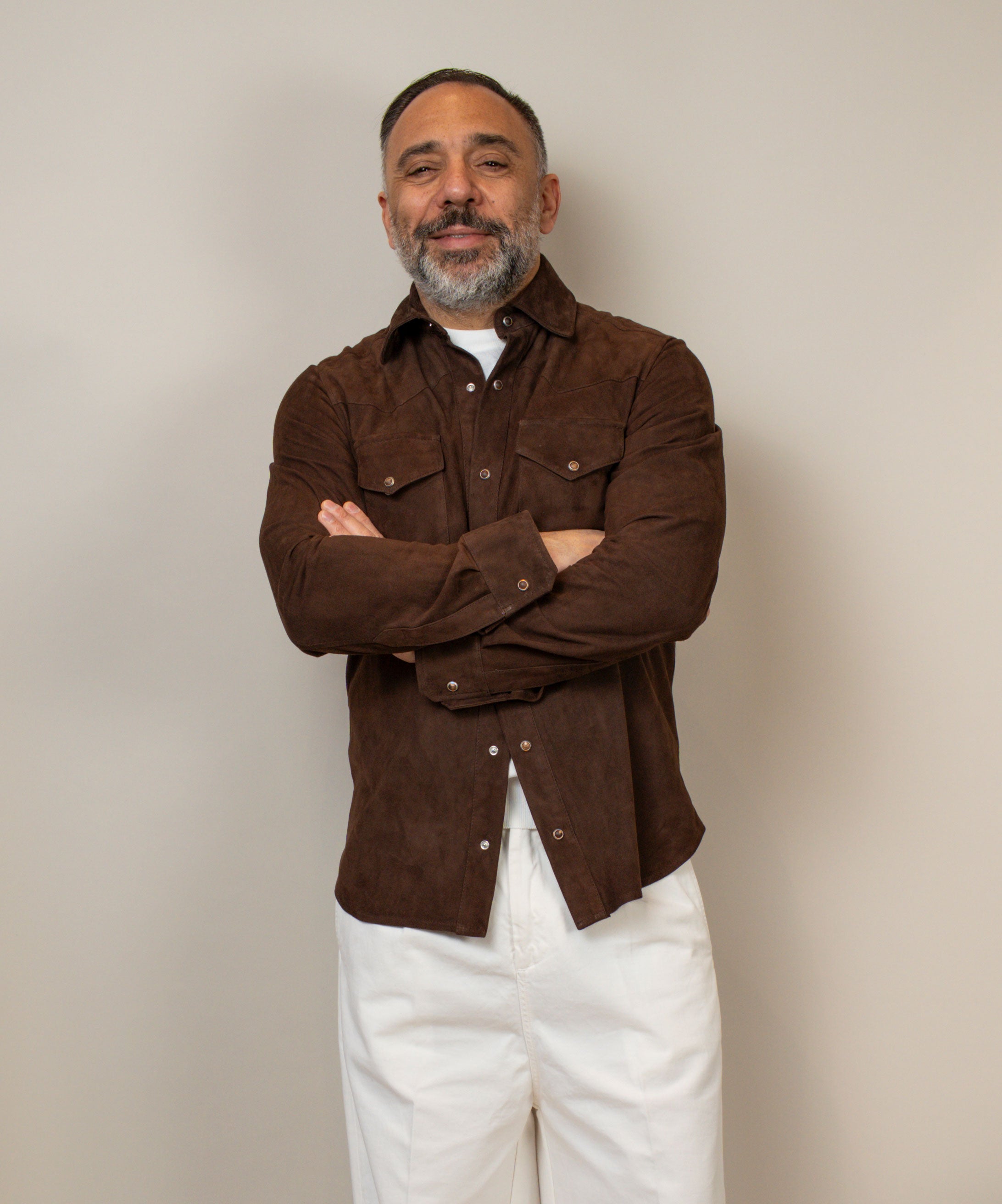 Overshirt KIRED uomo TOTO 835101 Moro TOTO 835101 4000 KIRED 