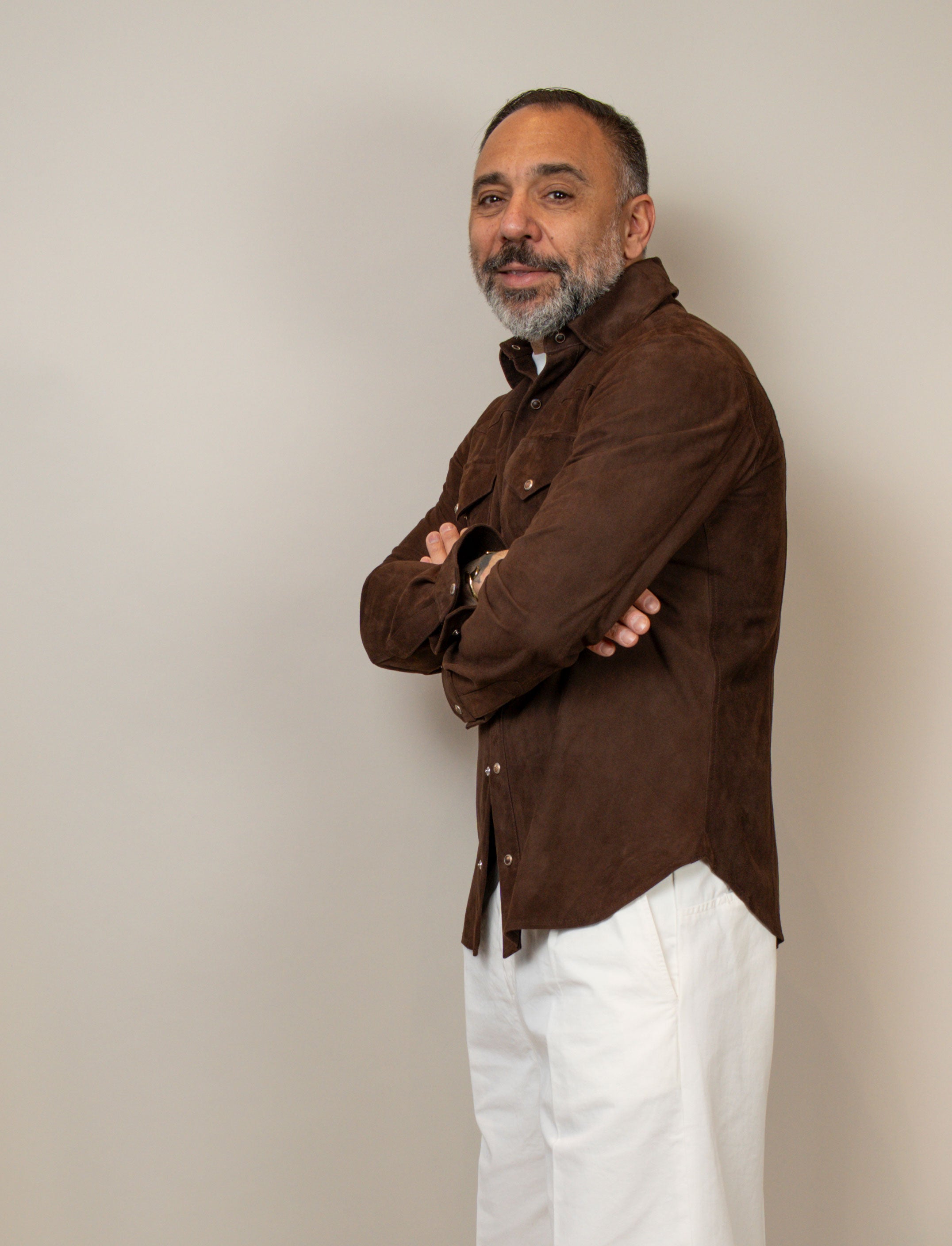 Overshirt KIRED uomo TOTO 835101 Moro TOTO 835101 4000 KIRED 