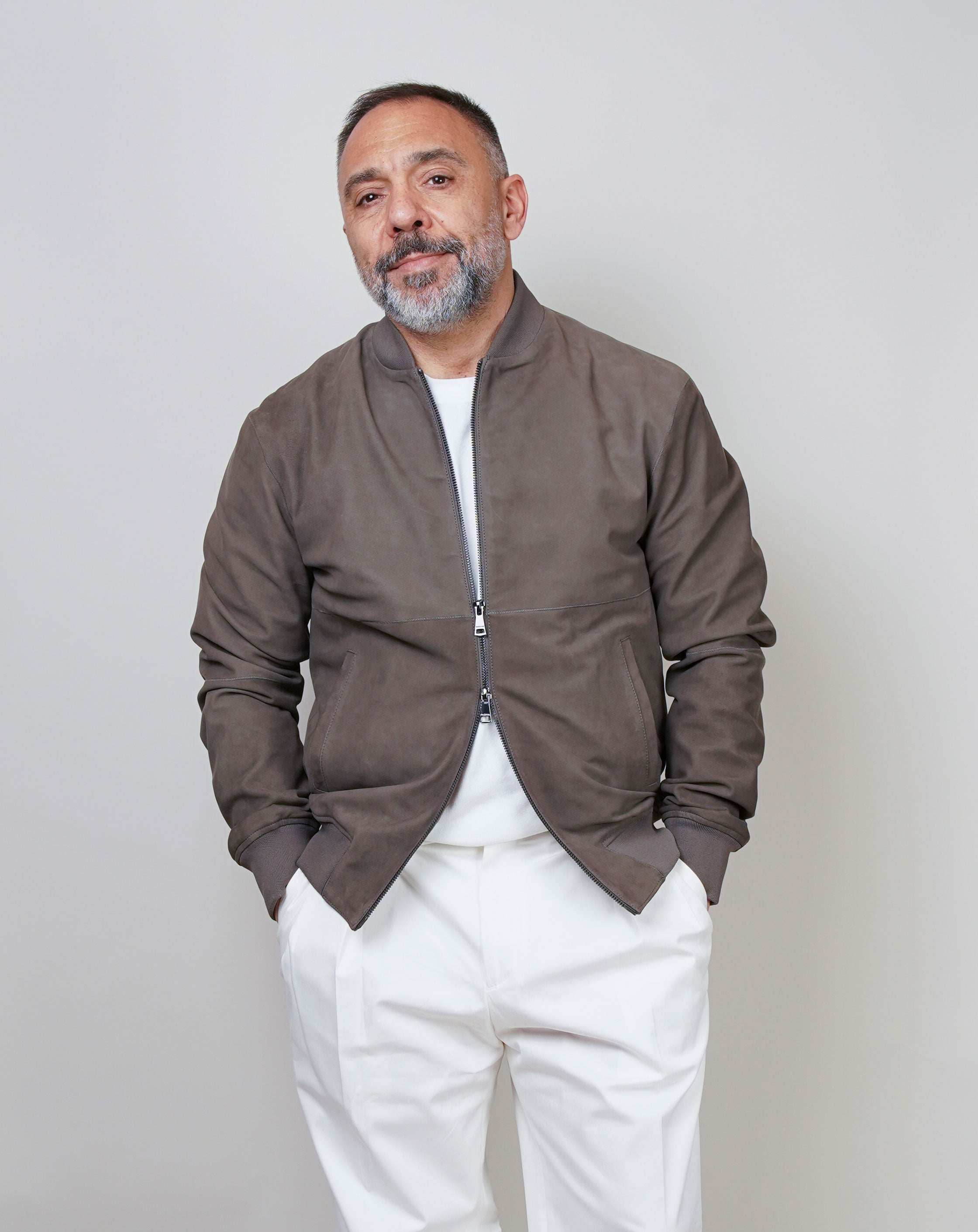 Giubbino Mabrum uomo Bomber Terence fango BOMBER TERENCE NAB 930726 019 MABRUM 