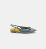 Ballerine Mara Bini donna Z522 Milena ceruleo