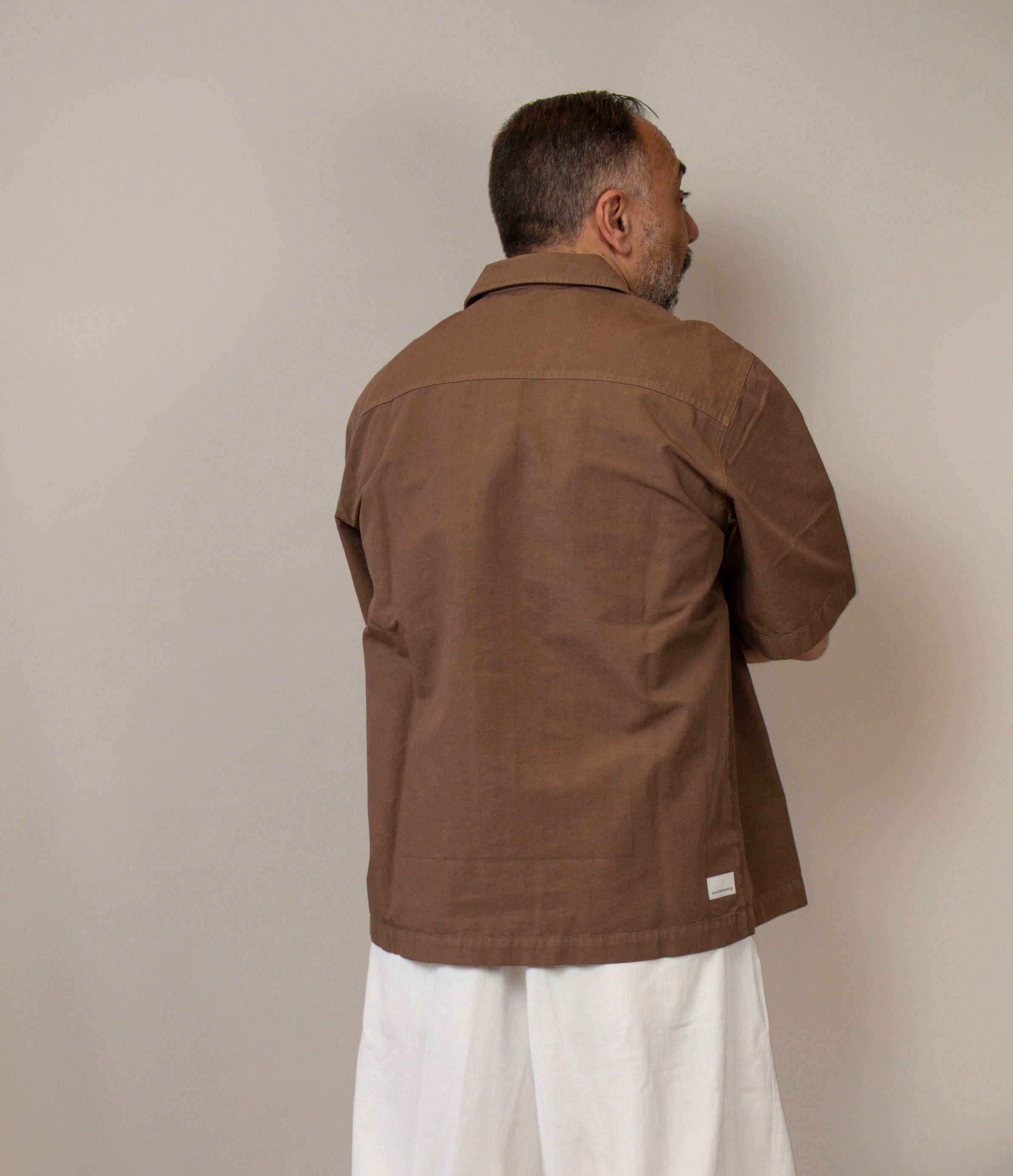 Camicia Nine in the morning uomo Max mocha MAX 32 MOCHA NINE INTHE MORNING 