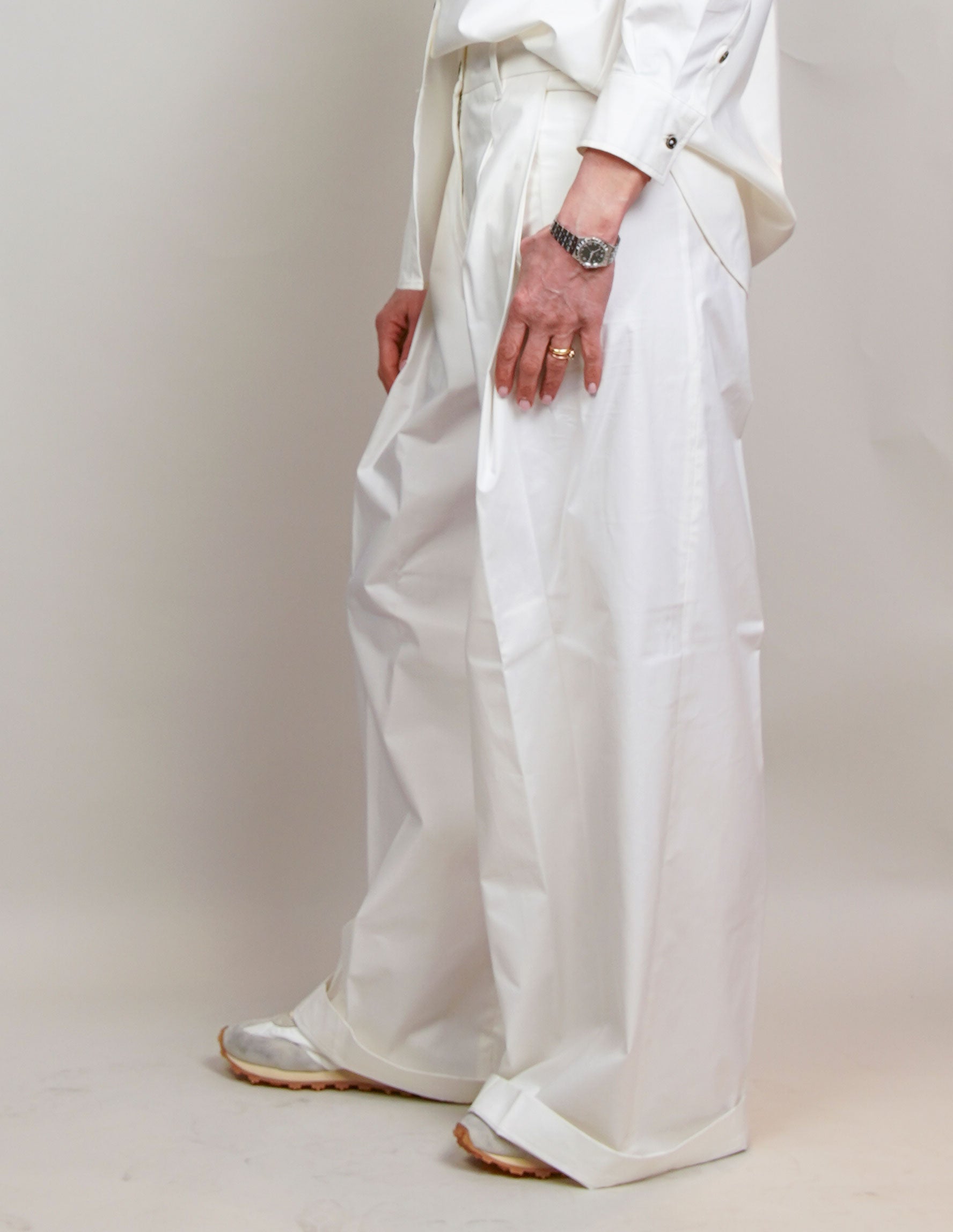 Pantalone Nine in the Morning donna Petra bianco PETRA MILK NINE INTHE MORNING 