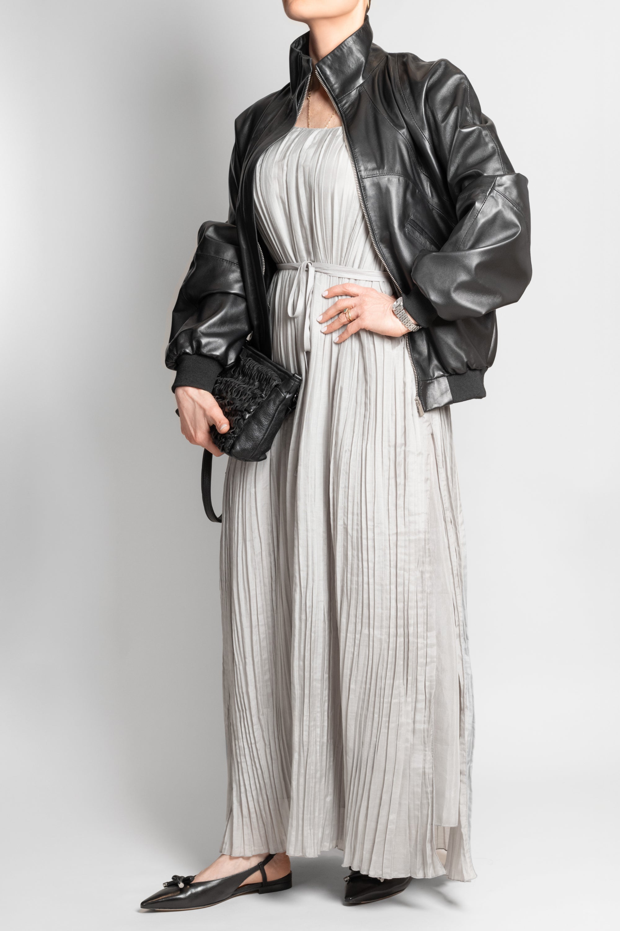 Bomber Officine donna 192 K7 nero 192 K7 1 OFFICINE 