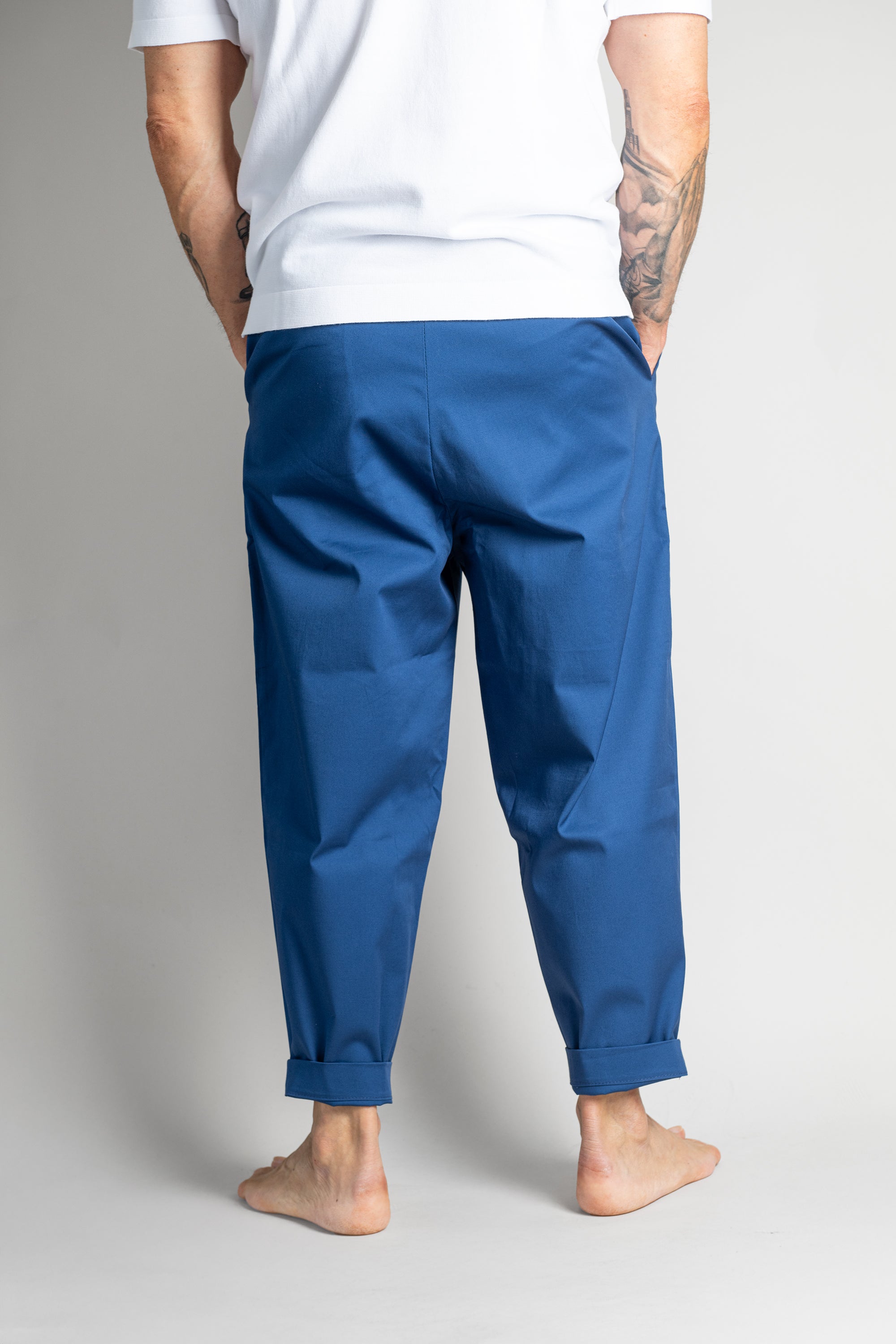 Pantalone OFFICINE uomo PANTALONE NICO Bluette PANTALONE NICO BLUETTE OFFICINE 
