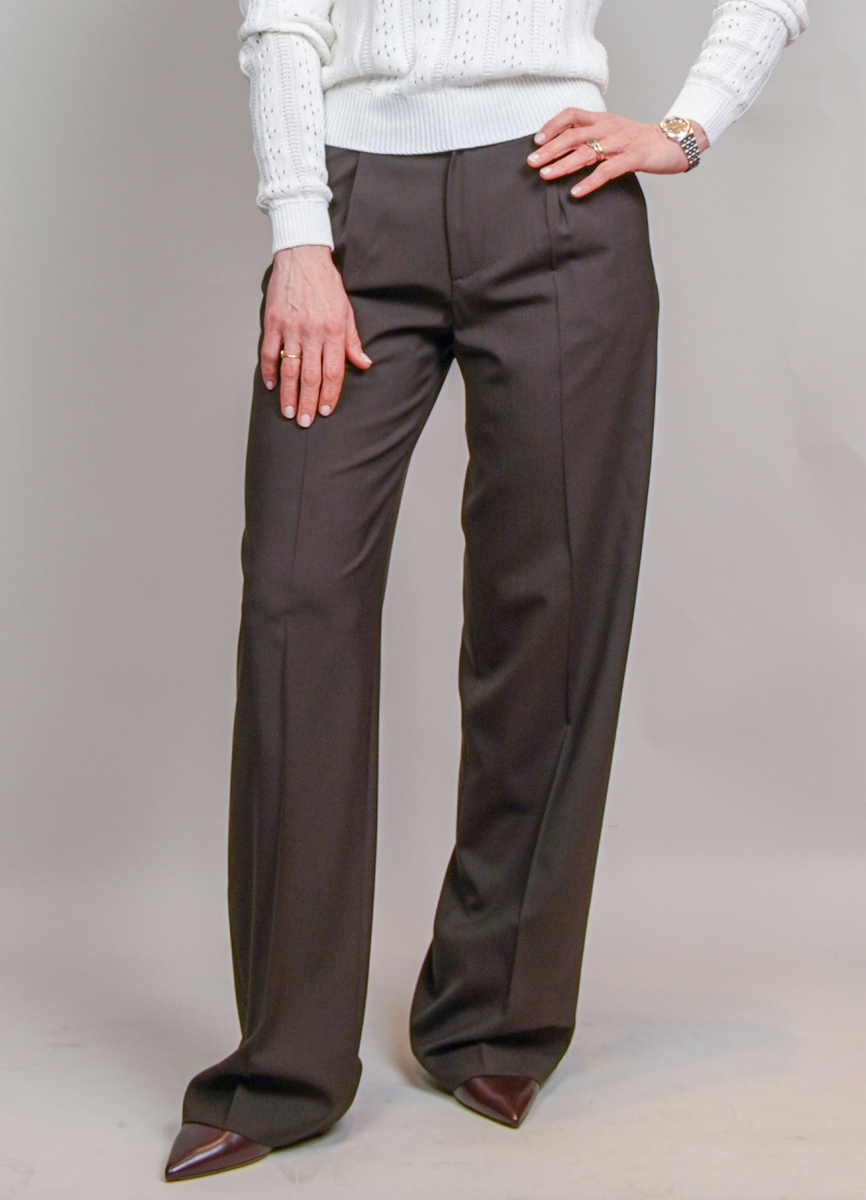 Pantalone Pt Torino donna Lola marrone LOLA 0180 PT TORINO 
