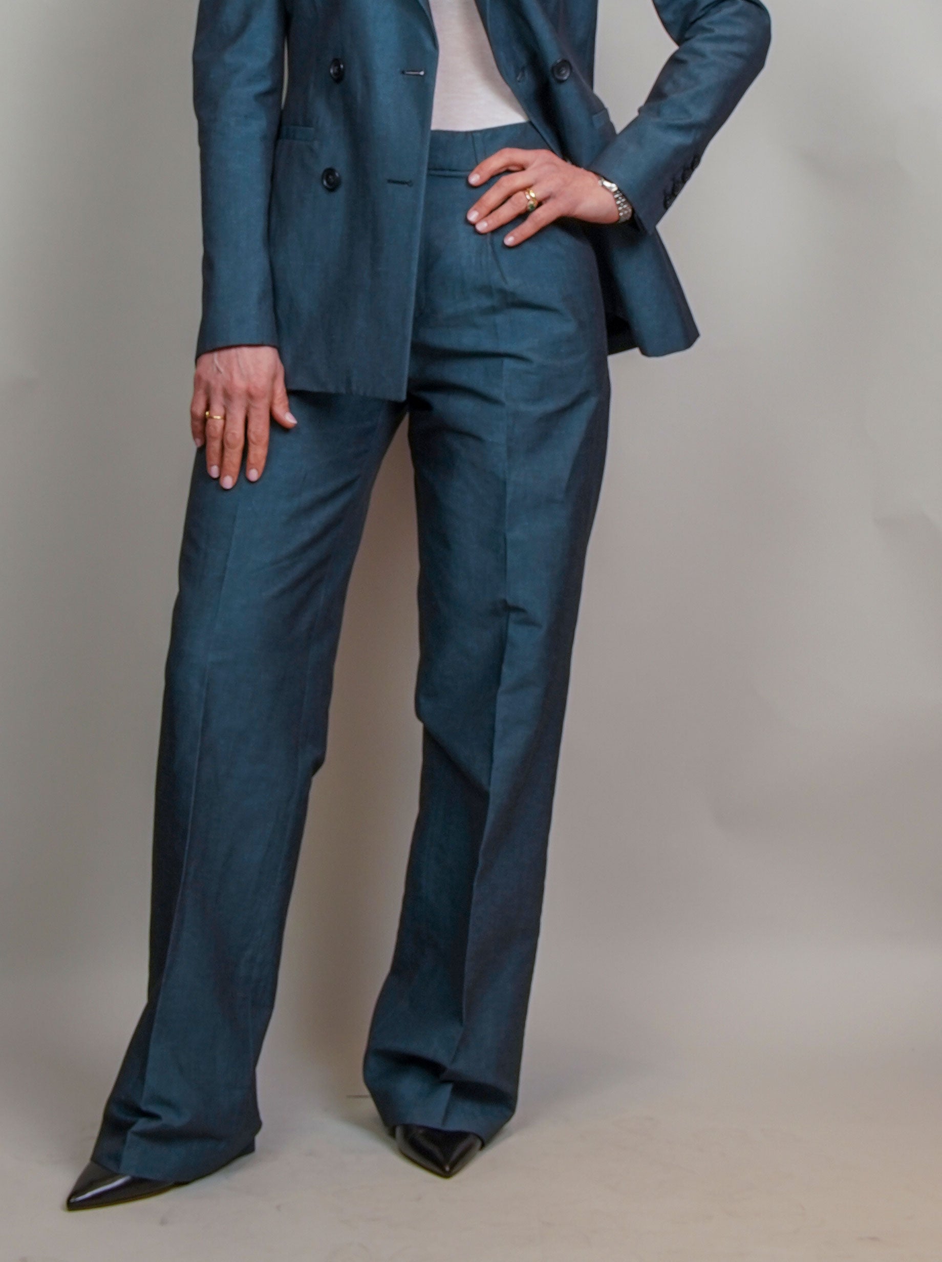 Pantalone Pt Torino donna Lola blu LOLA ZI33 0370 PT TORINO 