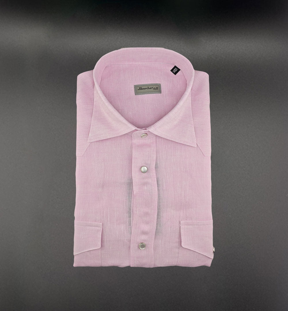 Camicia SARTORIO uomo TEXAS Rosa TEXAS 464212002 SARTORIO 