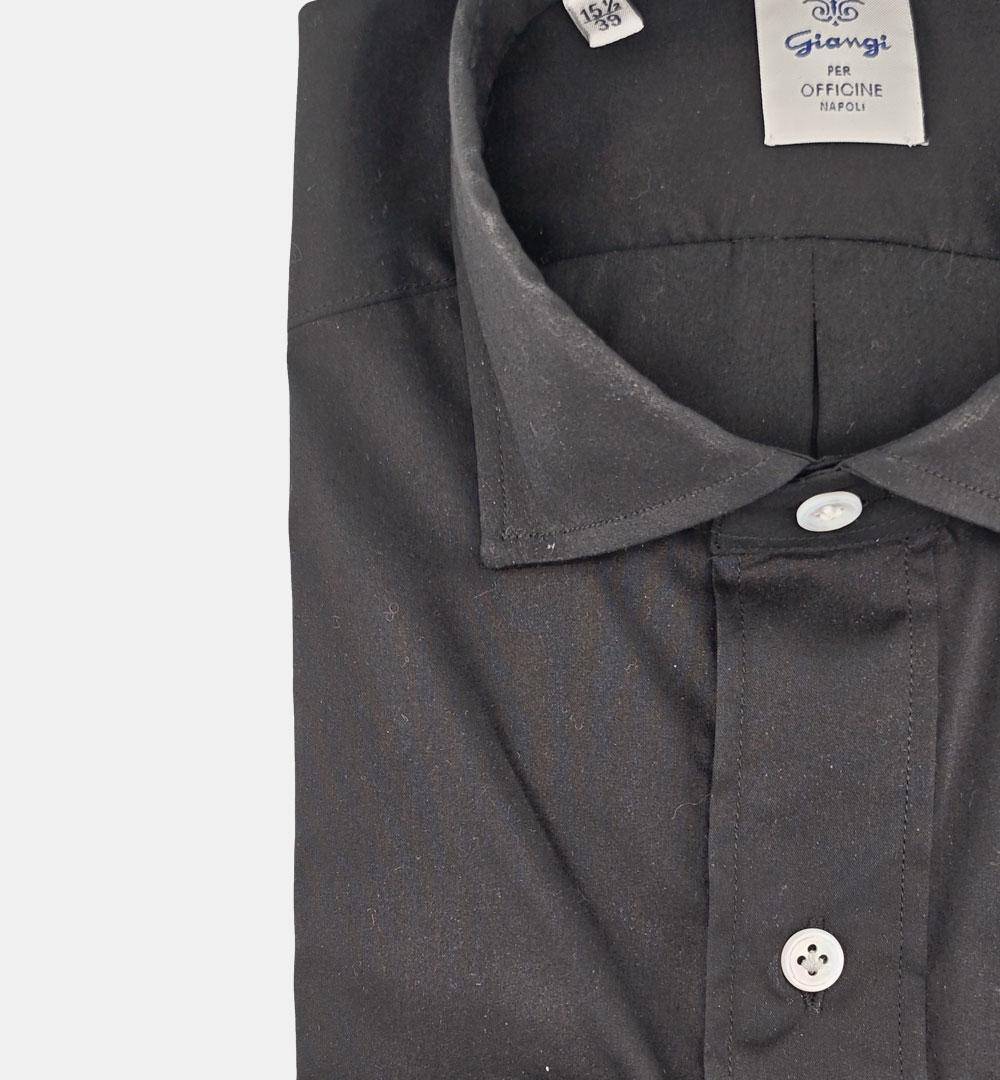Camicia Giangi uomo 2201 nera 2201 NERO GIANGI X OFFICINE 
