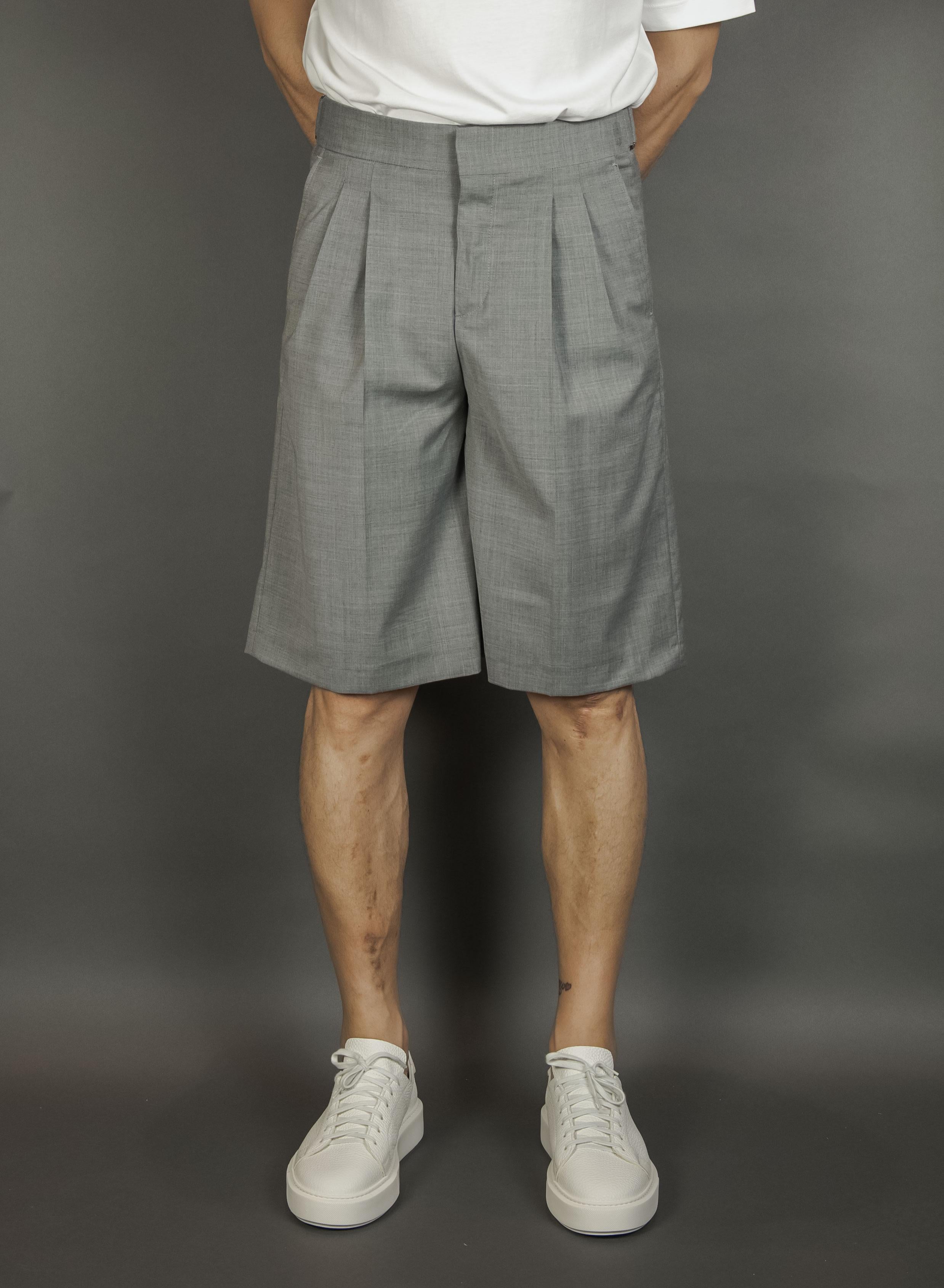 Bermuda PT Torino uomo BSN6BC0FWD grigio BSN6BC0FWD PO35 0220 GRIGIO PT TORINO 
