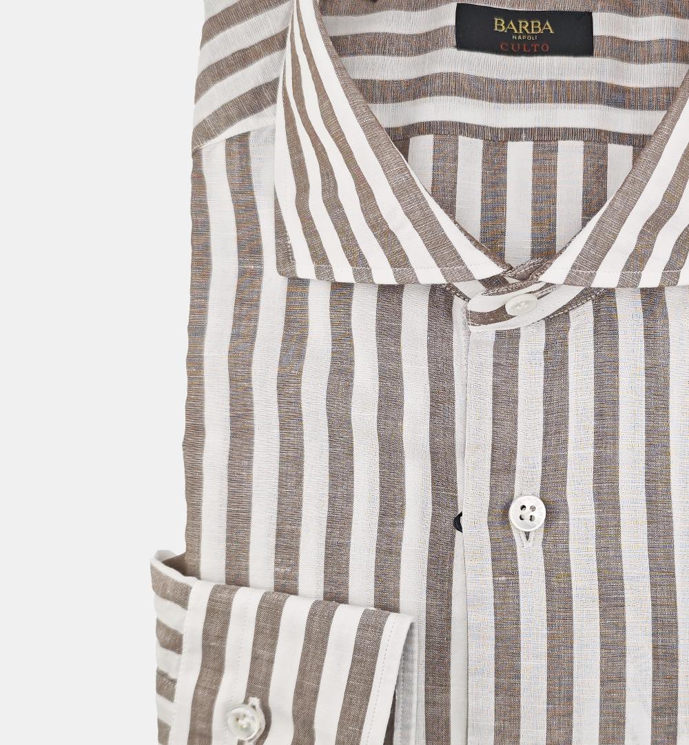 Camicia BARBA uomo K1U13 0154032 Tortora K1U13 0154032 8 BARBA 