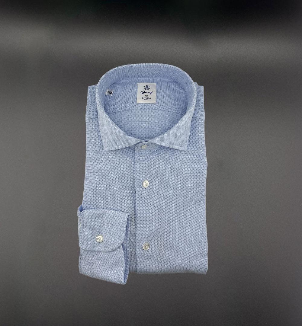 Camicia Giangi uomo 213 57002  celeste 213 5700 2 CELESTE GIANGI 