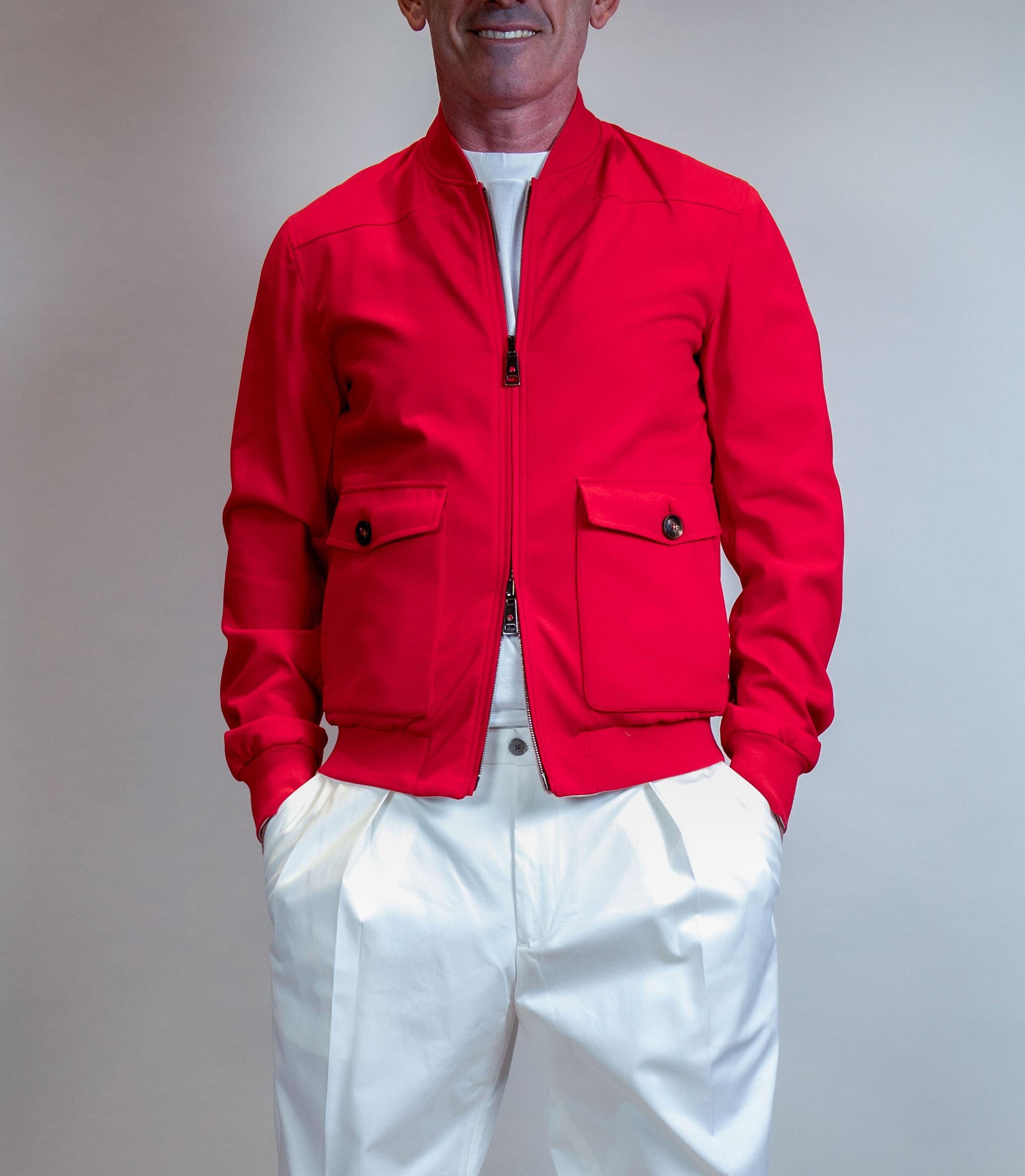 Giubbino KIRED uomo PENNA830200 reversibile Rosso PENNA830200 5000 KIRED 