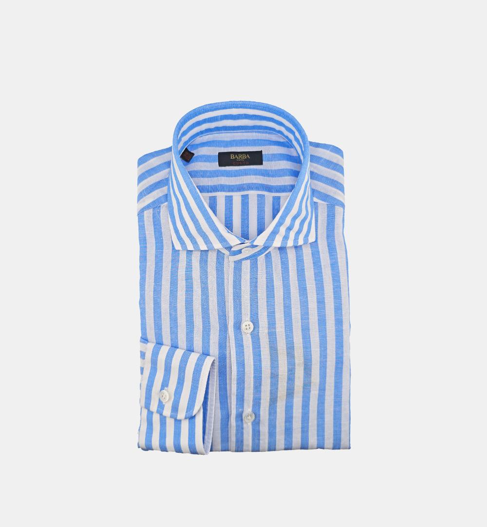 Camicia BARBA uomo K1U13 0154032 Azzurra K1U13 0154032 4 BARBA 