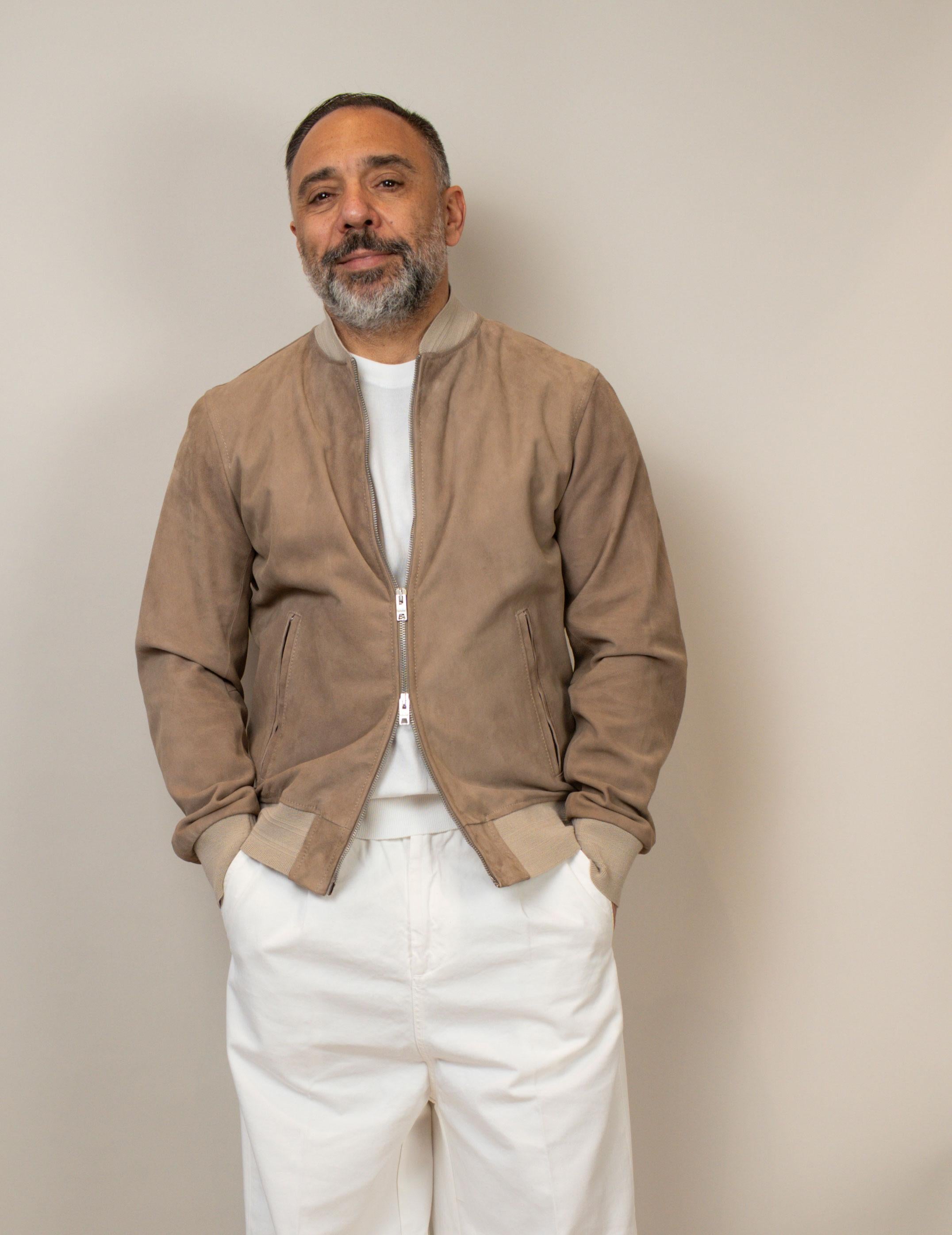 Giubbino Dfour uomo 870 CMA beige BOMBER 870 CMA BEIGE DFOUR 