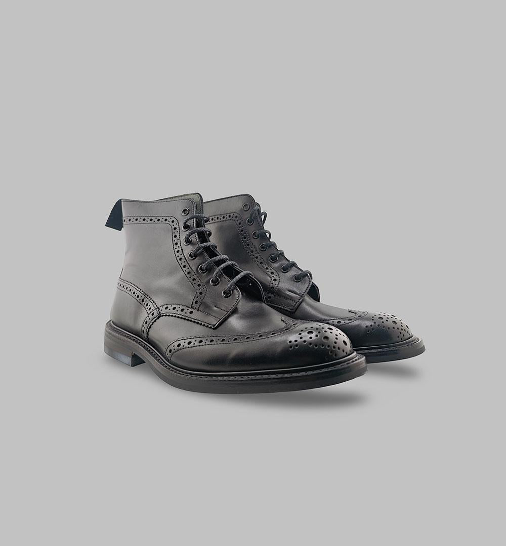 Stivaletti TRICKER'S uomo 5634/201STOW Nero 5634/201STOW DAINITE SOLE TRICKER'S 