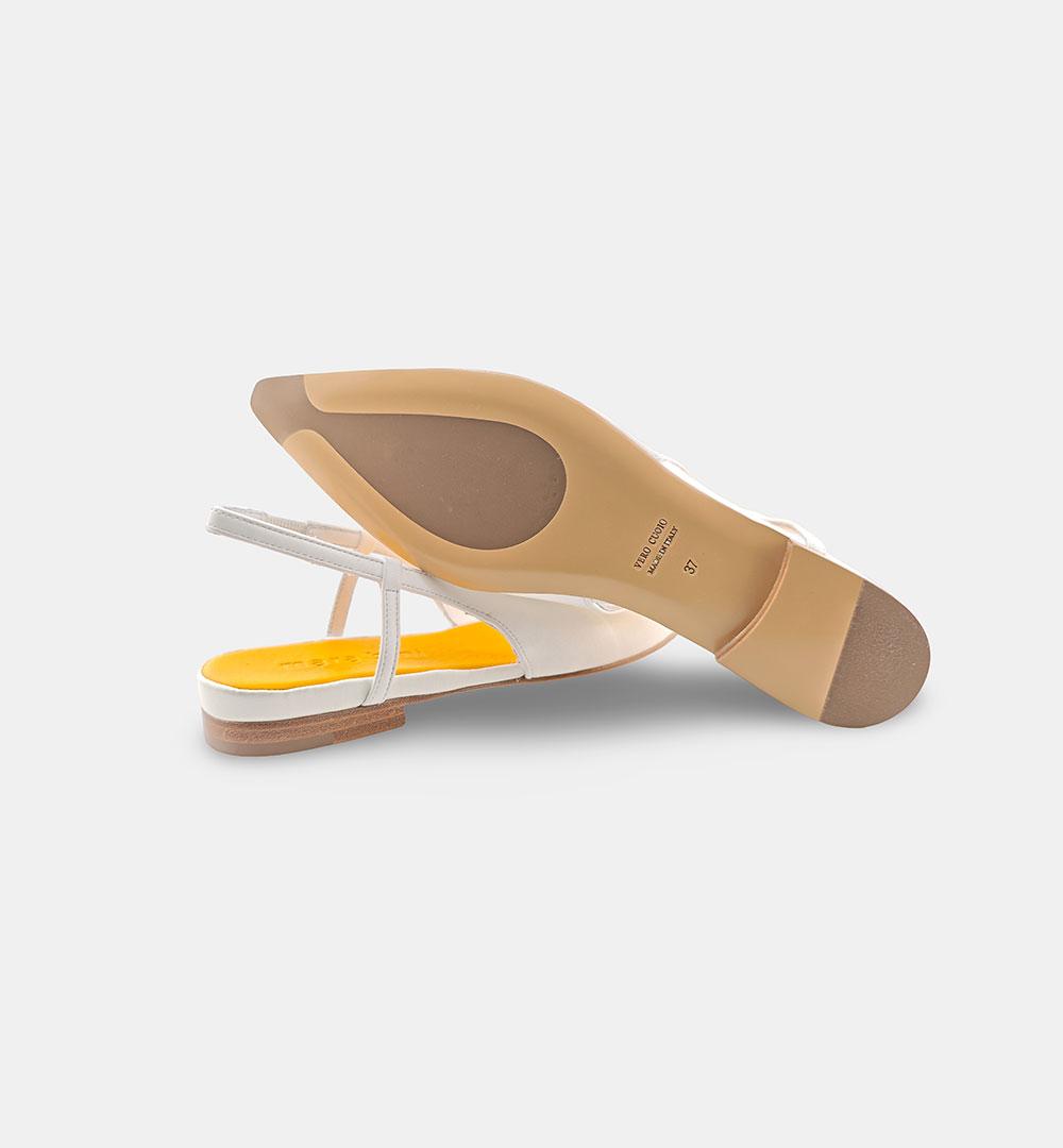 Ballerine Mara Bini donna Z522 Milena bianche Z522 CHANEL.B MARA BINI 