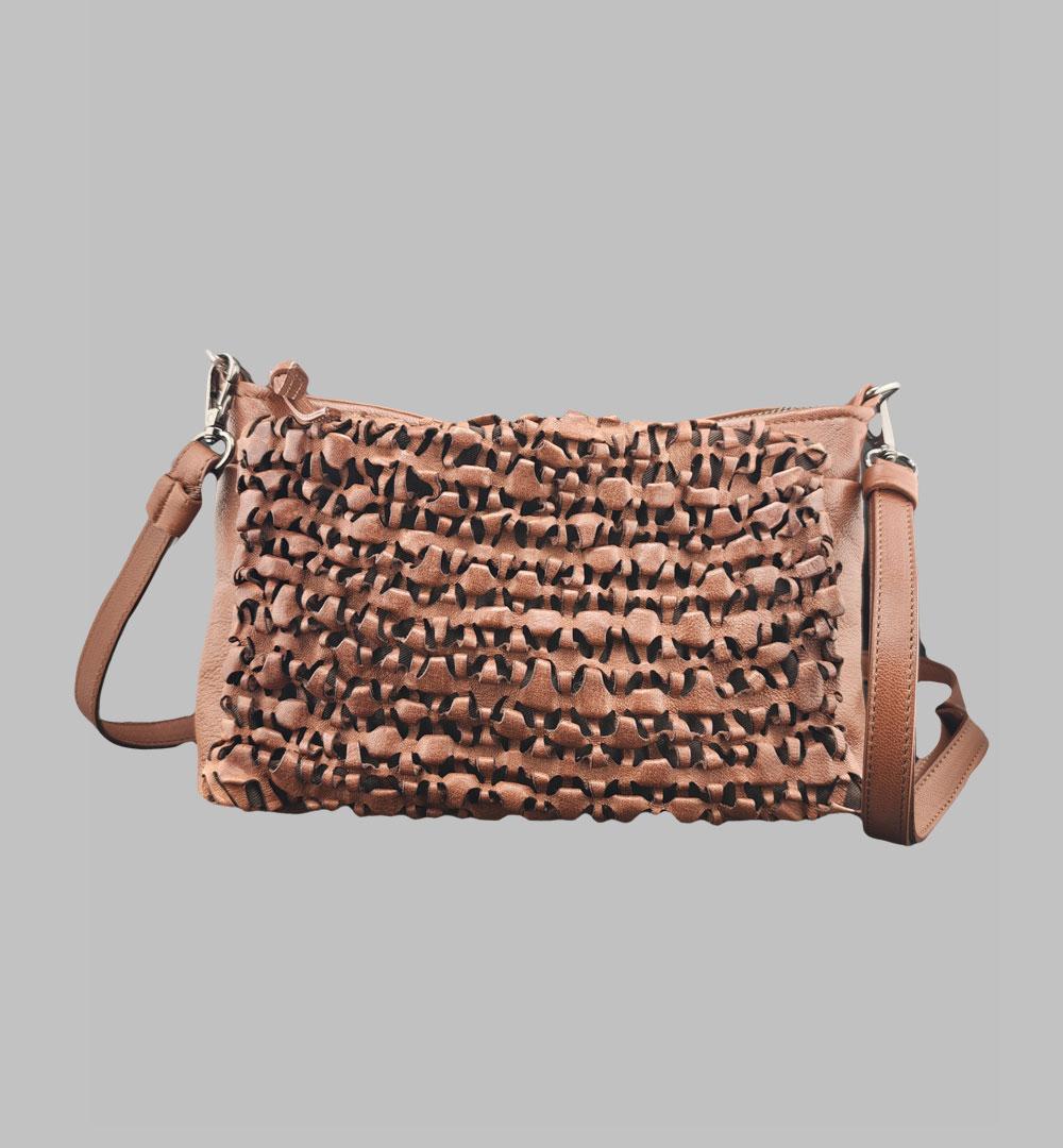 Borsa Reptile's house donna  H818N4018 terra<BR/> H818N4018 RICCIO TERRA REPTILE'S HOUSE 