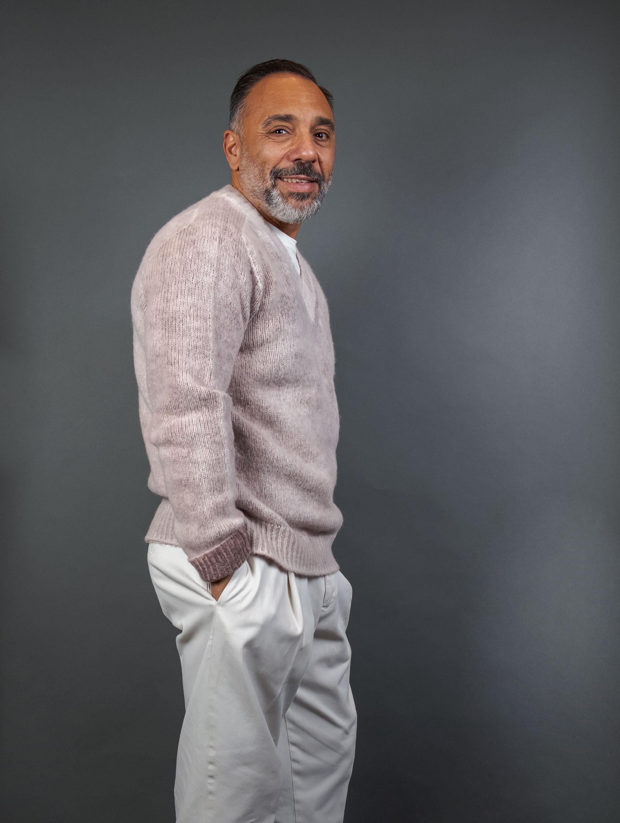 Maglione OFFICINE uomo 303 18 Rosa 303 18 268 SABLE OFFICINE 