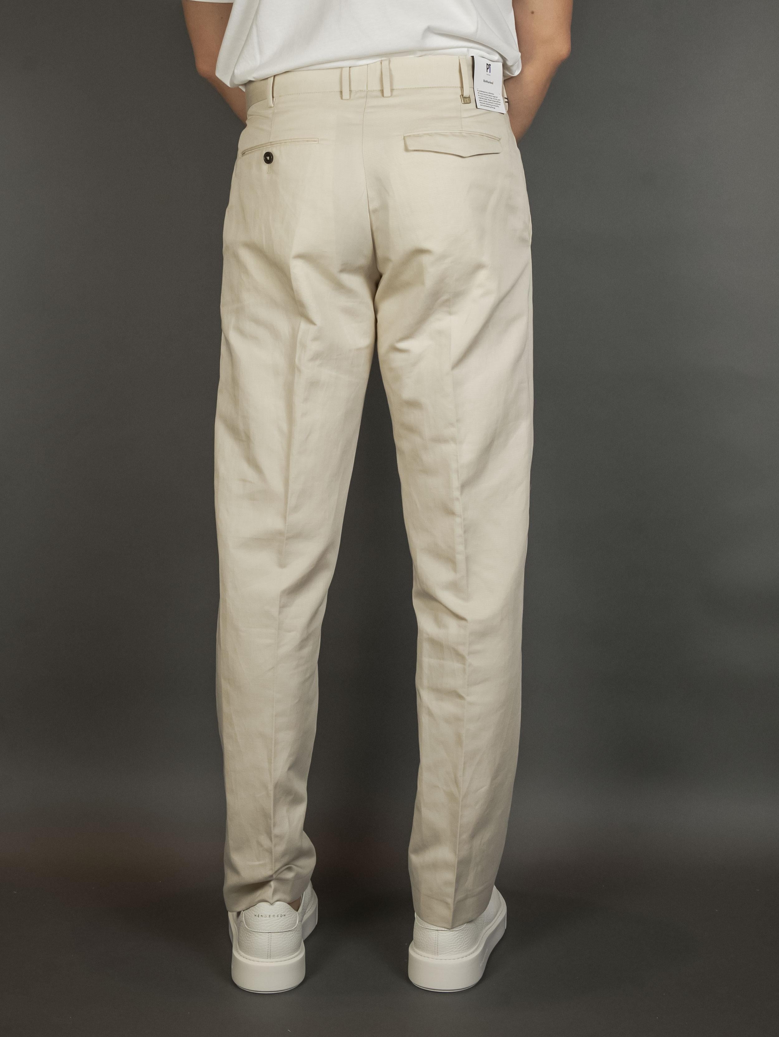 Pantalone PT Torino uomo ASJDB00REW burro ASJDB00REW BP65 0015 BURRO PT TORINO 